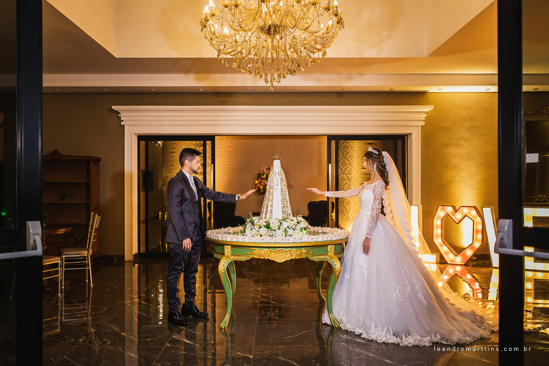 Casamento Viviane e Alexandre no espaço Fauze Karam Buffet
