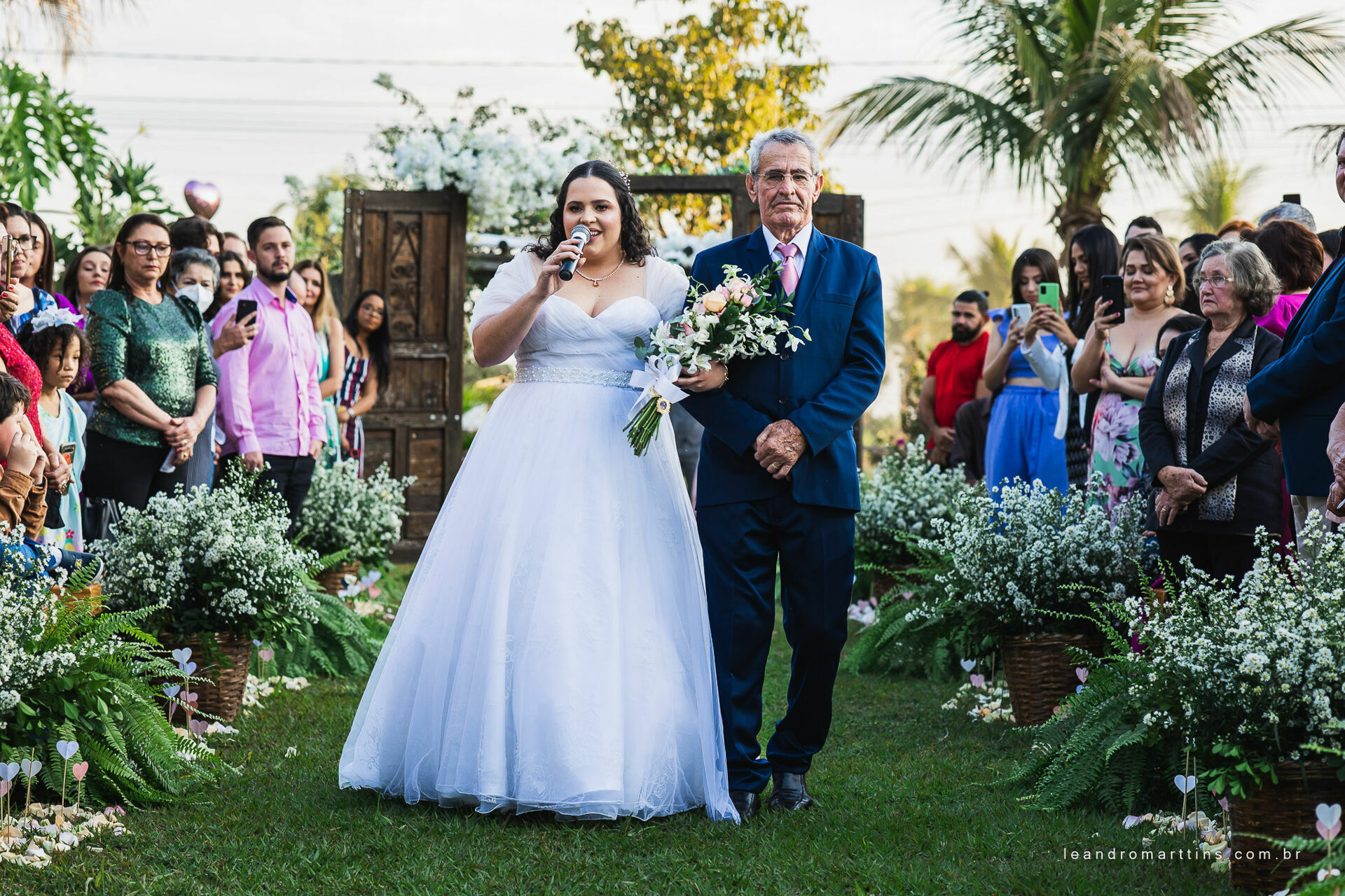 Casamento Ana e Wesley no espaço Bella Faria Eventos