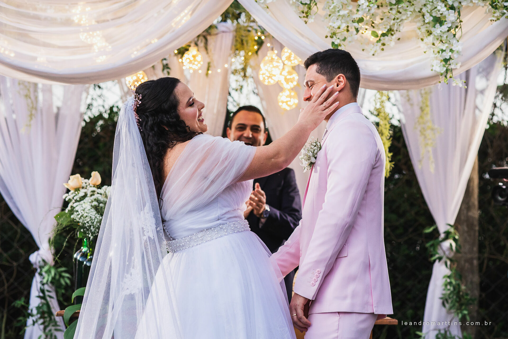 Casamento Ana e Wesley no espaço Bella Faria Eventos