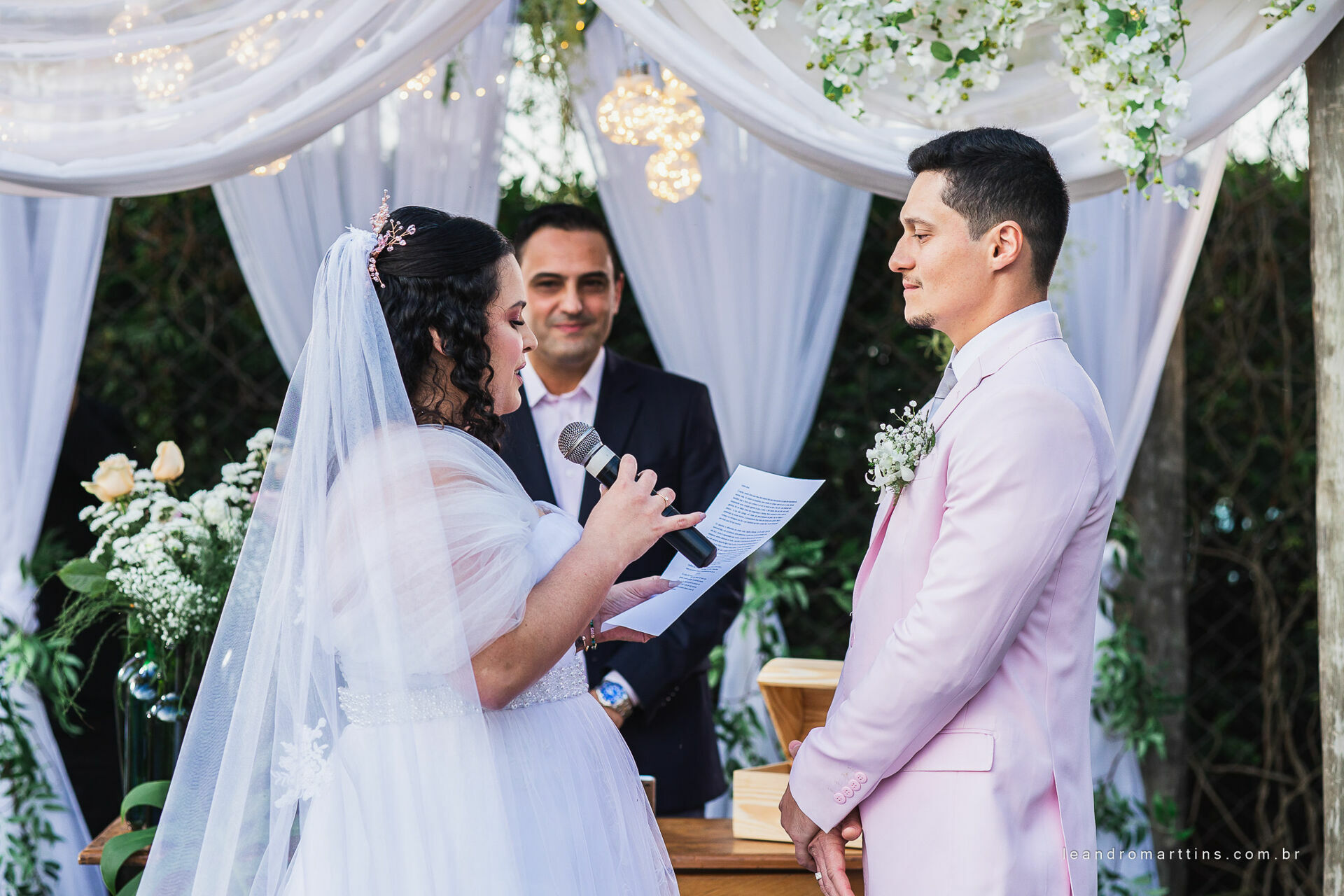 Casamento Ana e Wesley no espaço Bella Faria Eventos