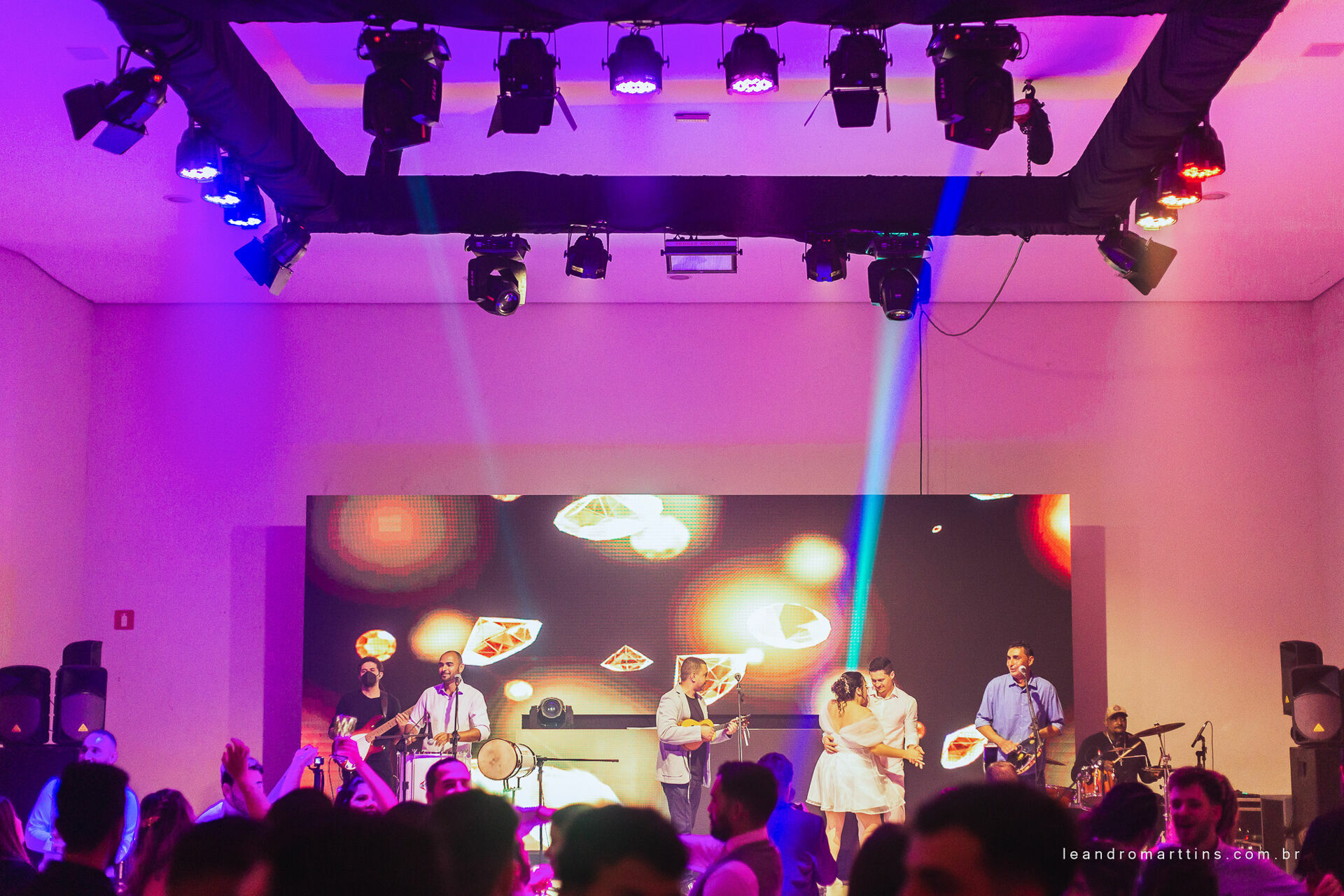 Casamento Ana e Wesley no espaço Bella Faria Eventos