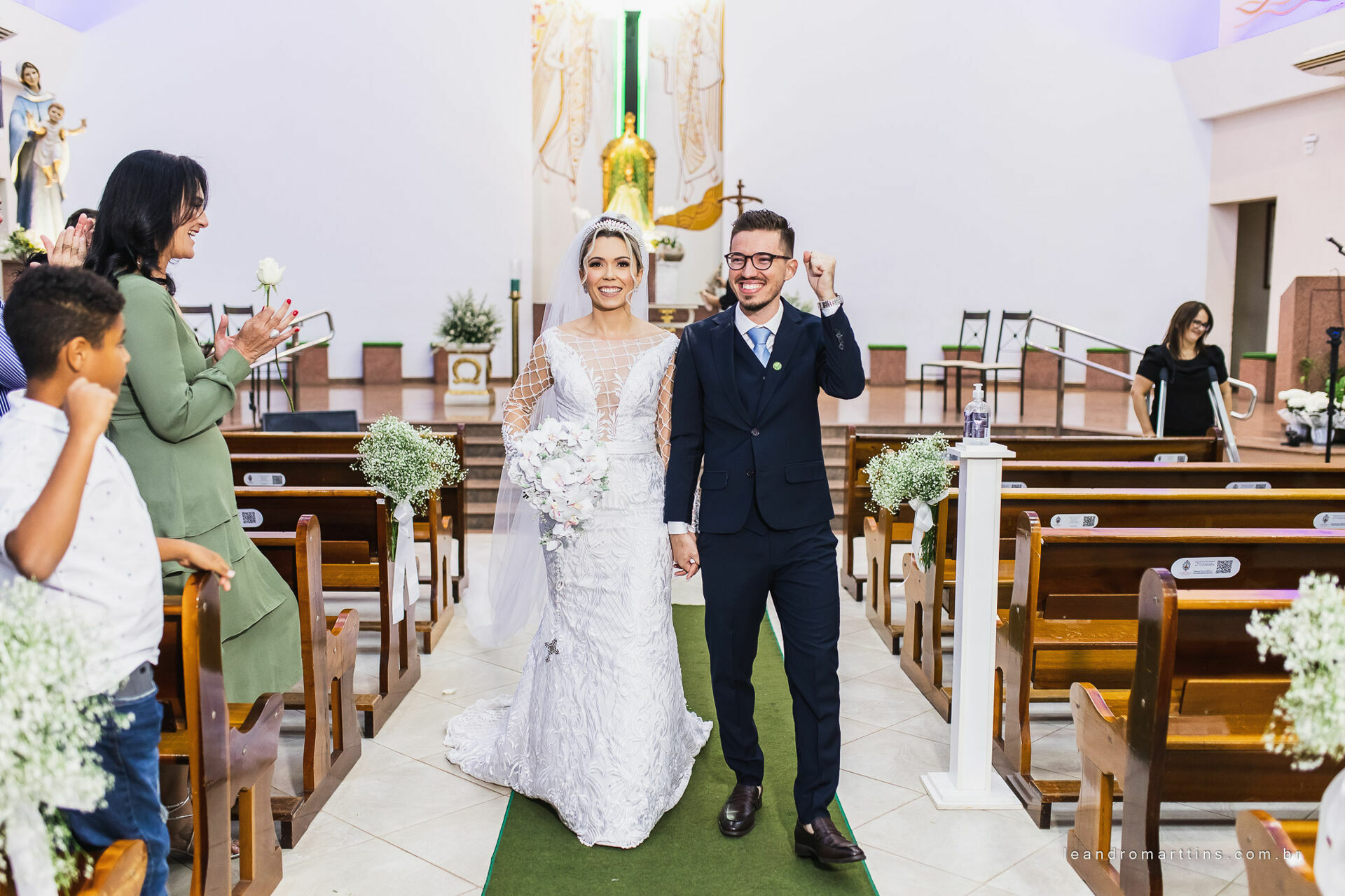 Casamento Mariely e Matheus no espaço Fauze Karam Buffet