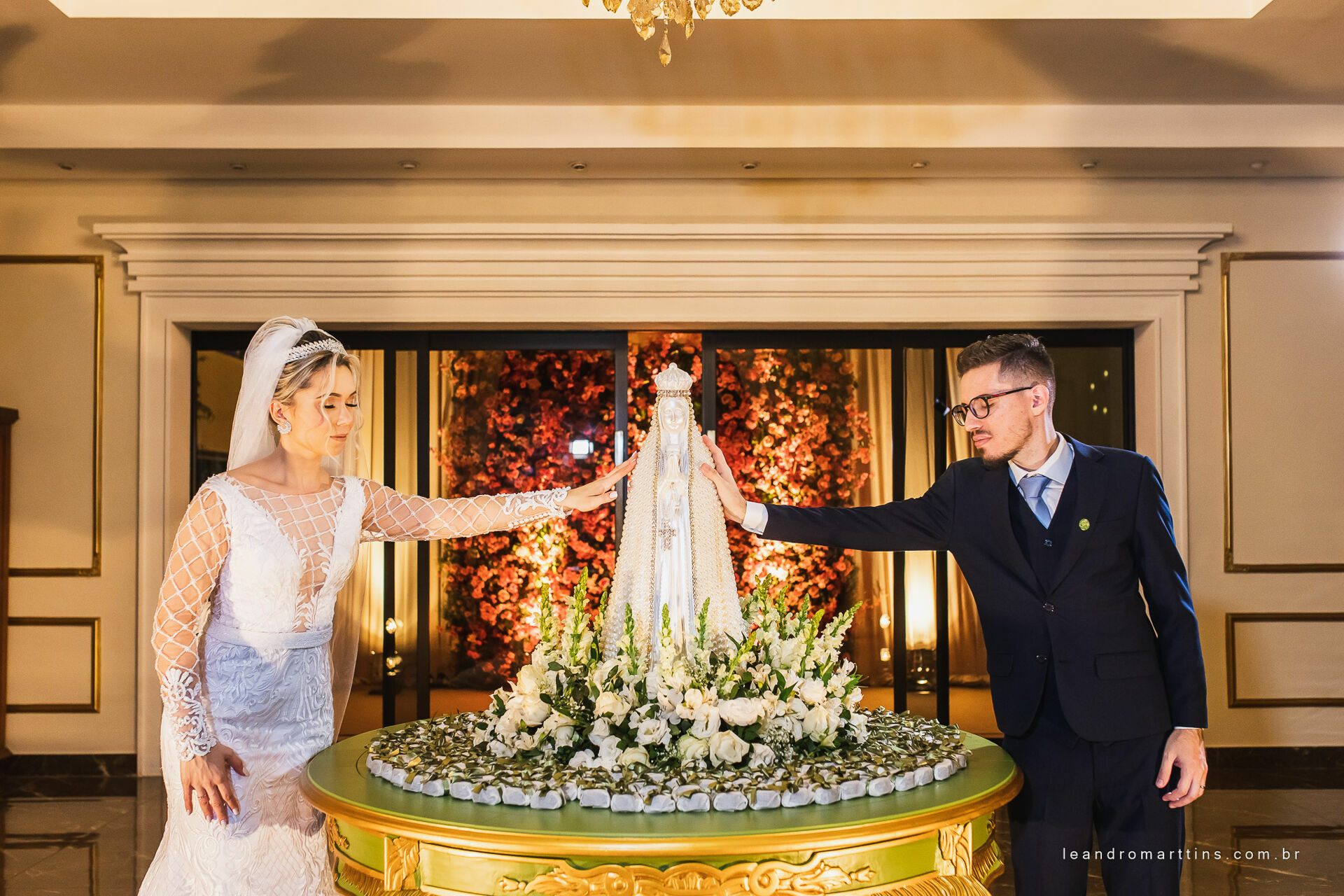 Casamento Mariely e Matheus no espaço Fauze Karam Buffet