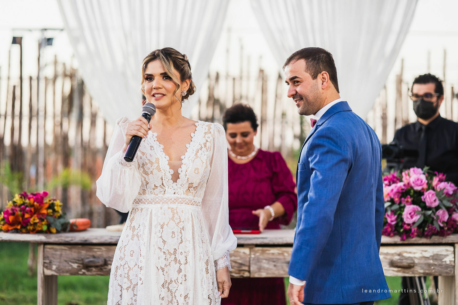 Casamento Gisele e João no espaço Estância Ouro Branco