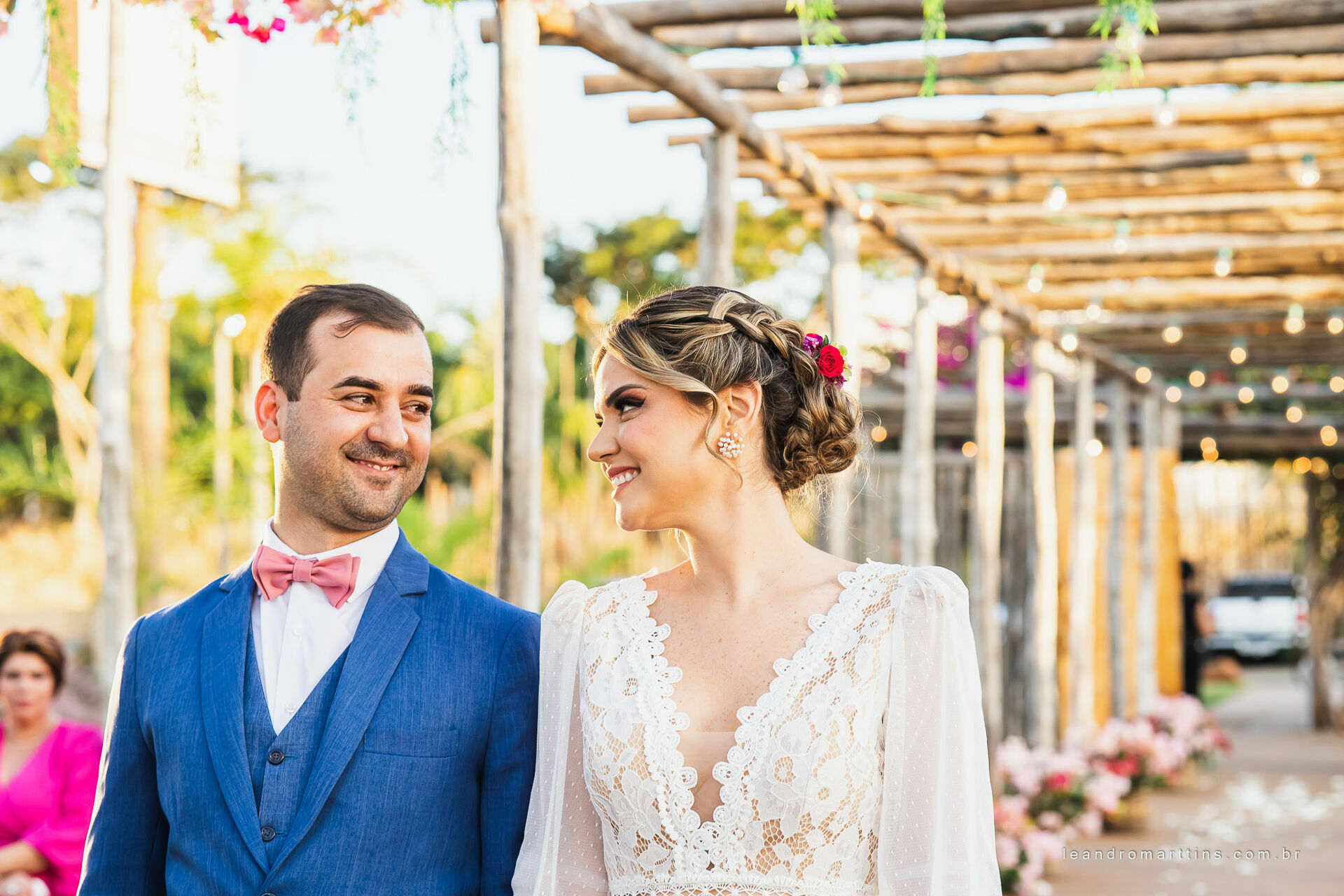 Casamento Gisele e João no espaço Estância Ouro Branco