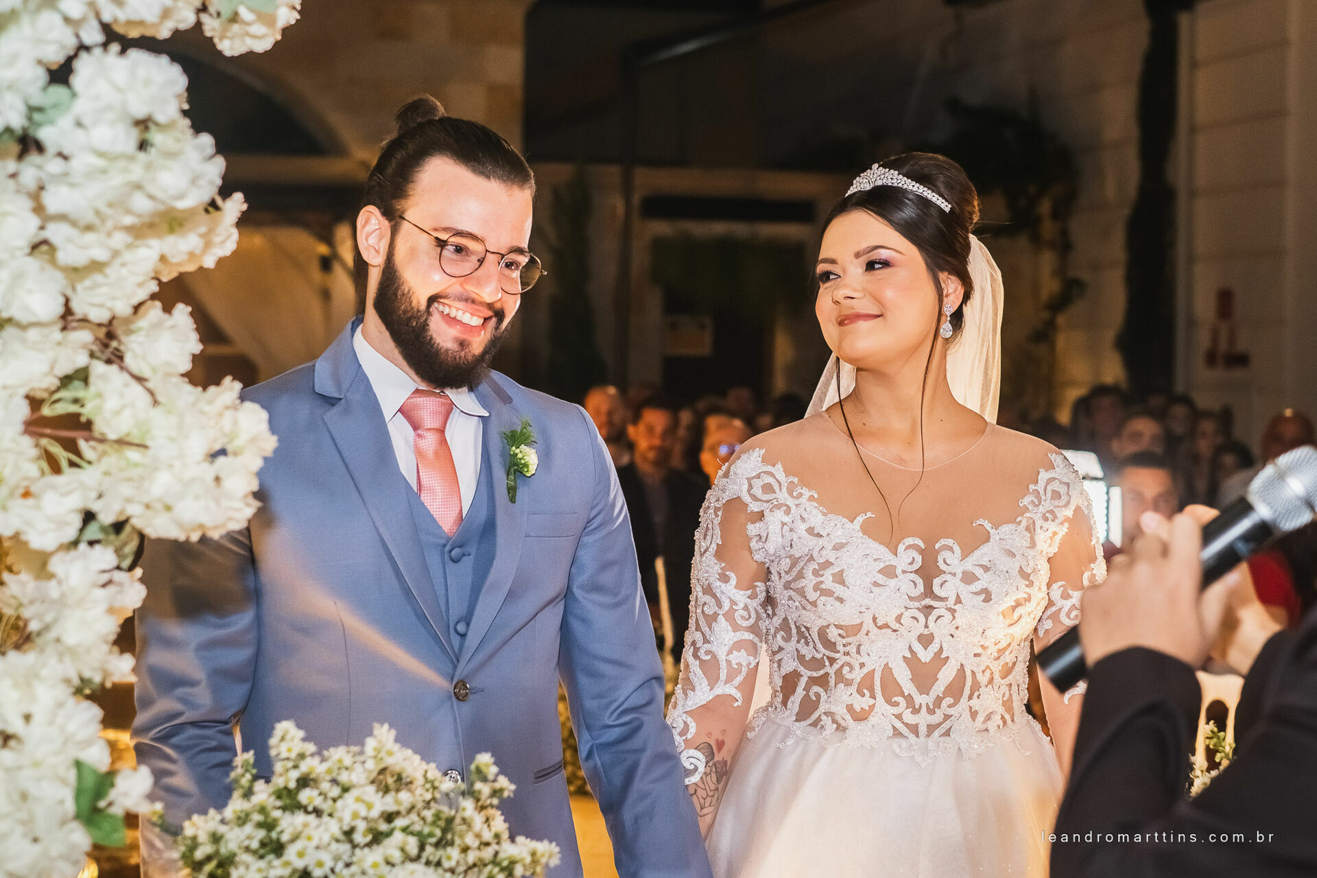 Casamento Paloma e Luís no espaço Almeida Pires Buffet