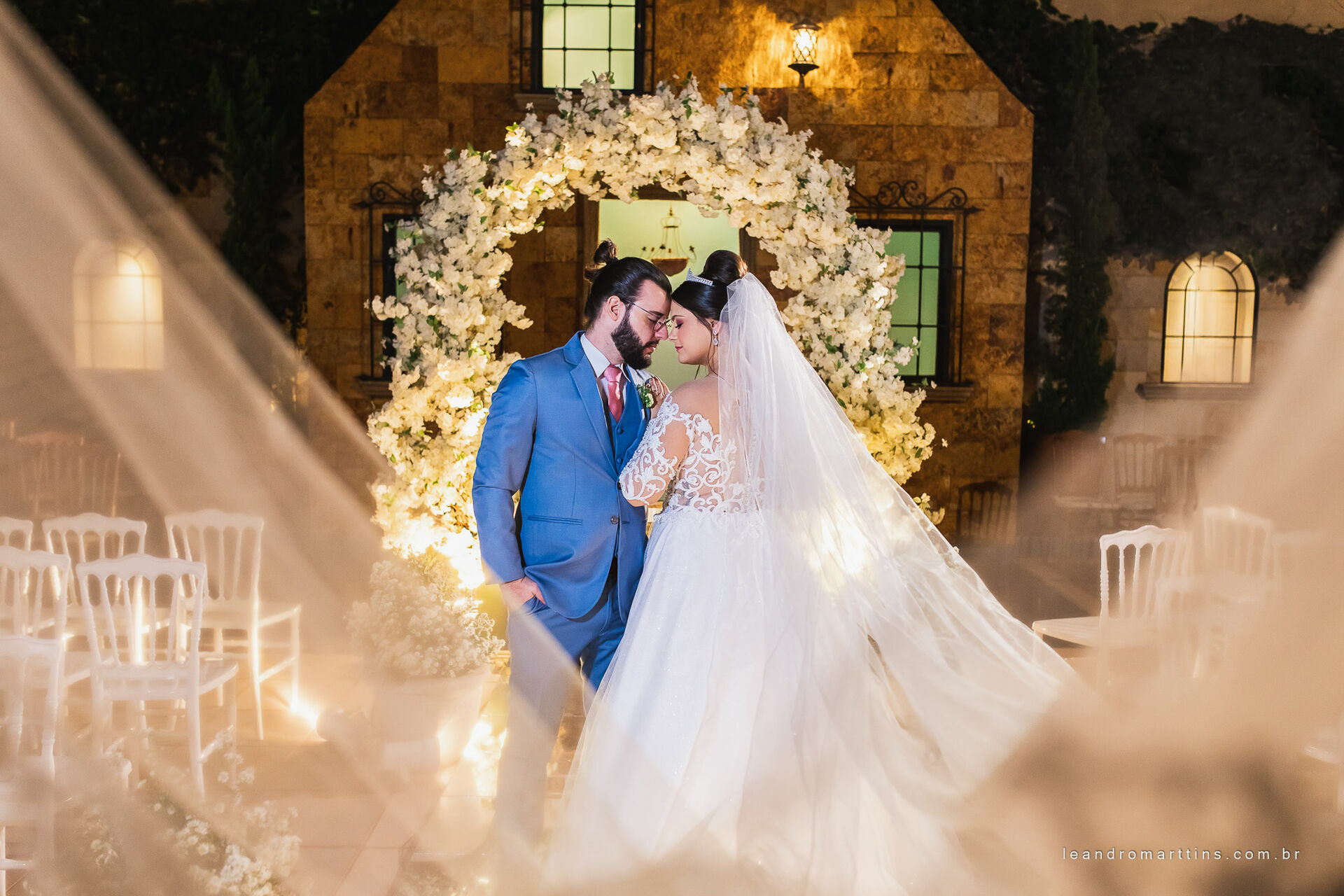 Casamento Paloma e Luís no espaço Almeida Pires Buffet