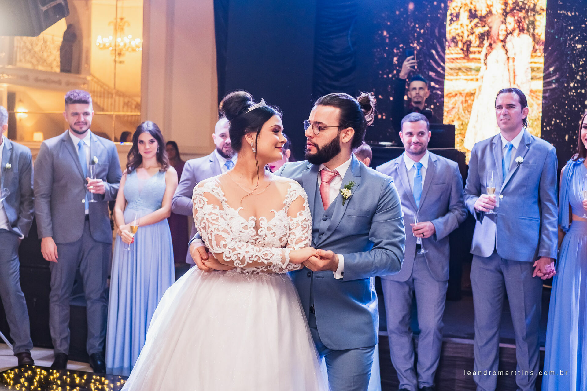 Casamento Paloma e Luís no espaço Almeida Pires Buffet