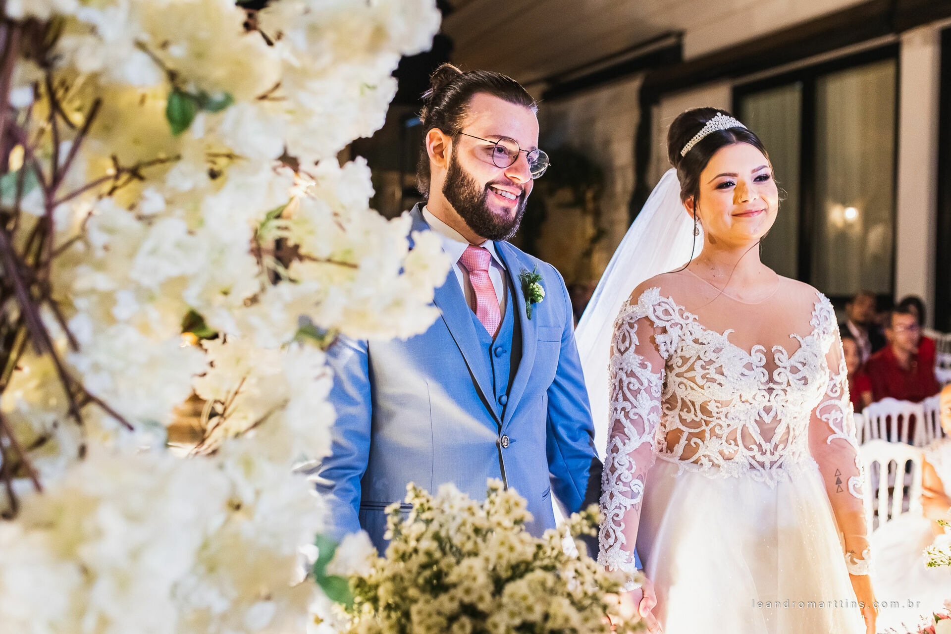 Casamento Paloma e Luís no espaço Almeida Pires Buffet