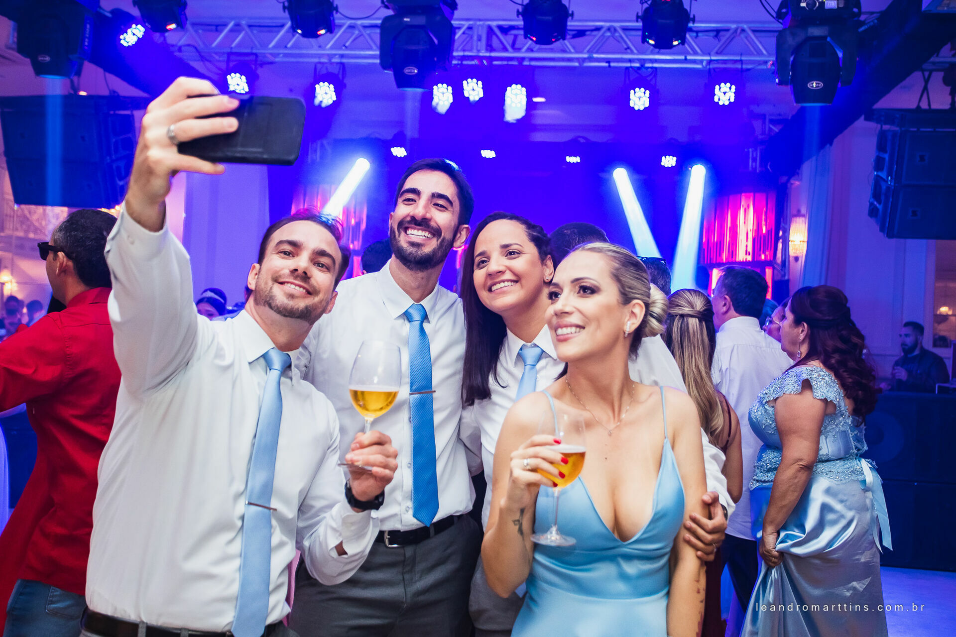 Casamento Paloma e Luís no espaço Almeida Pires Buffet