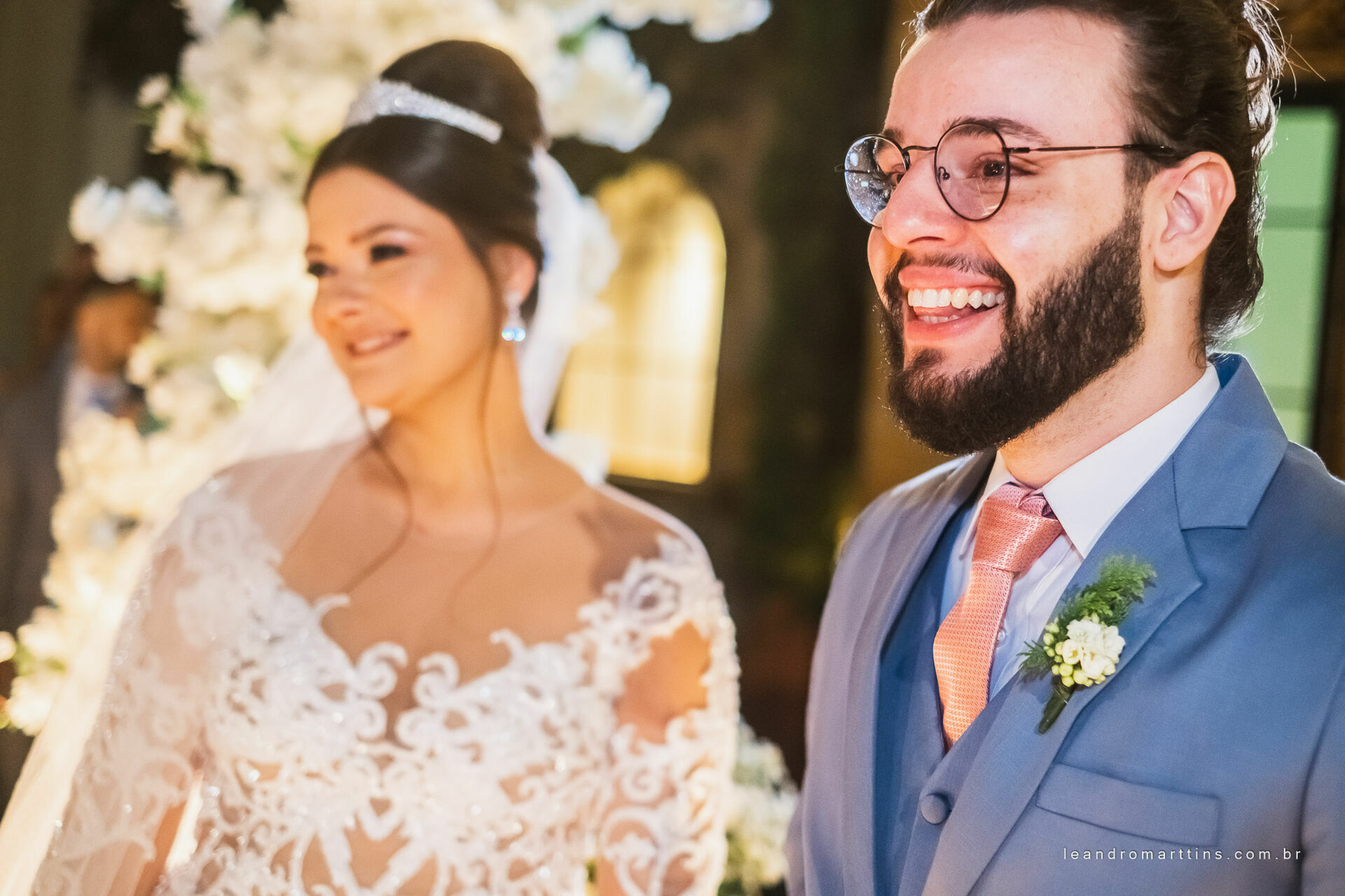 Casamento Paloma e Luís no espaço Almeida Pires Buffet