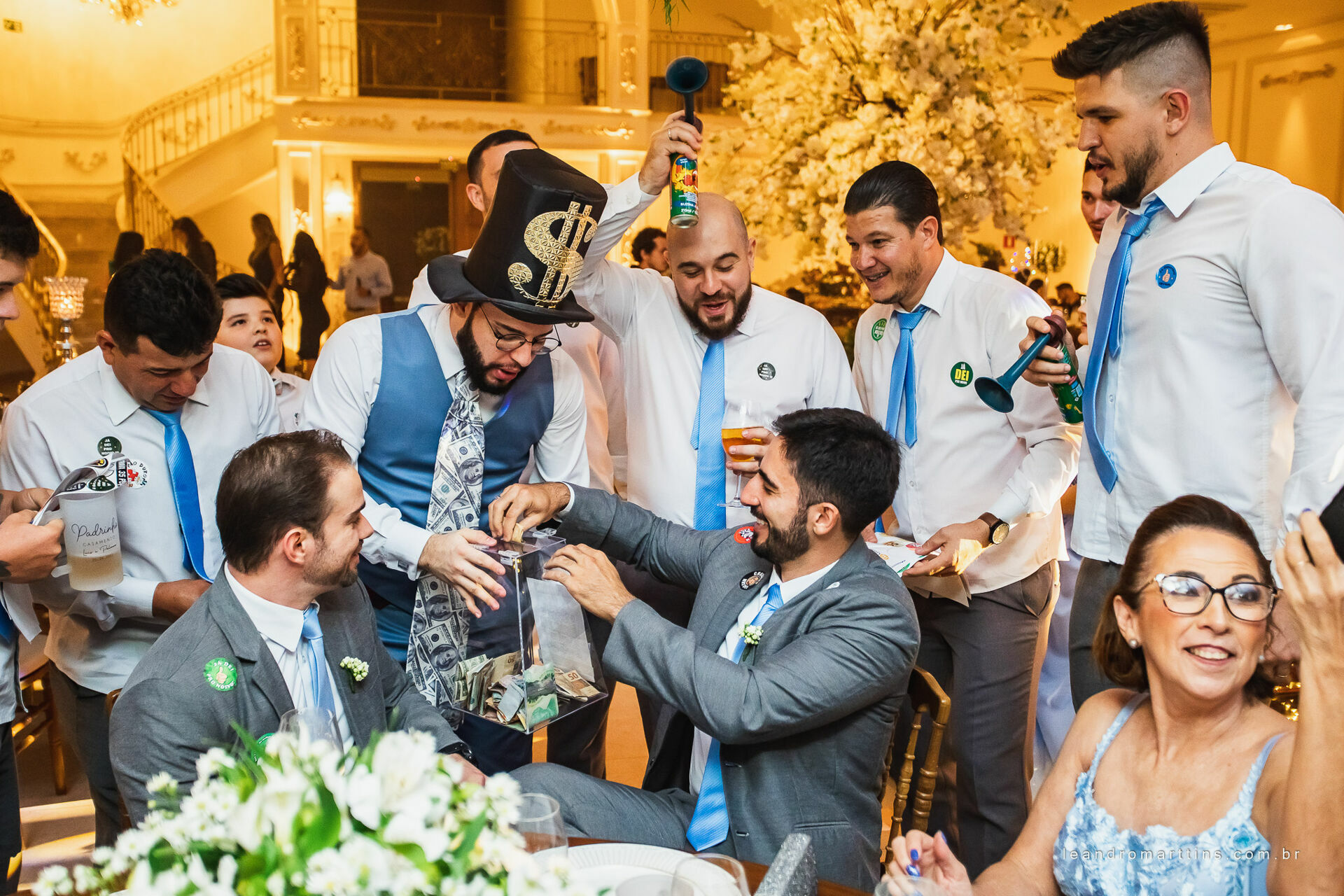 Casamento Paloma e Luís no espaço Almeida Pires Buffet