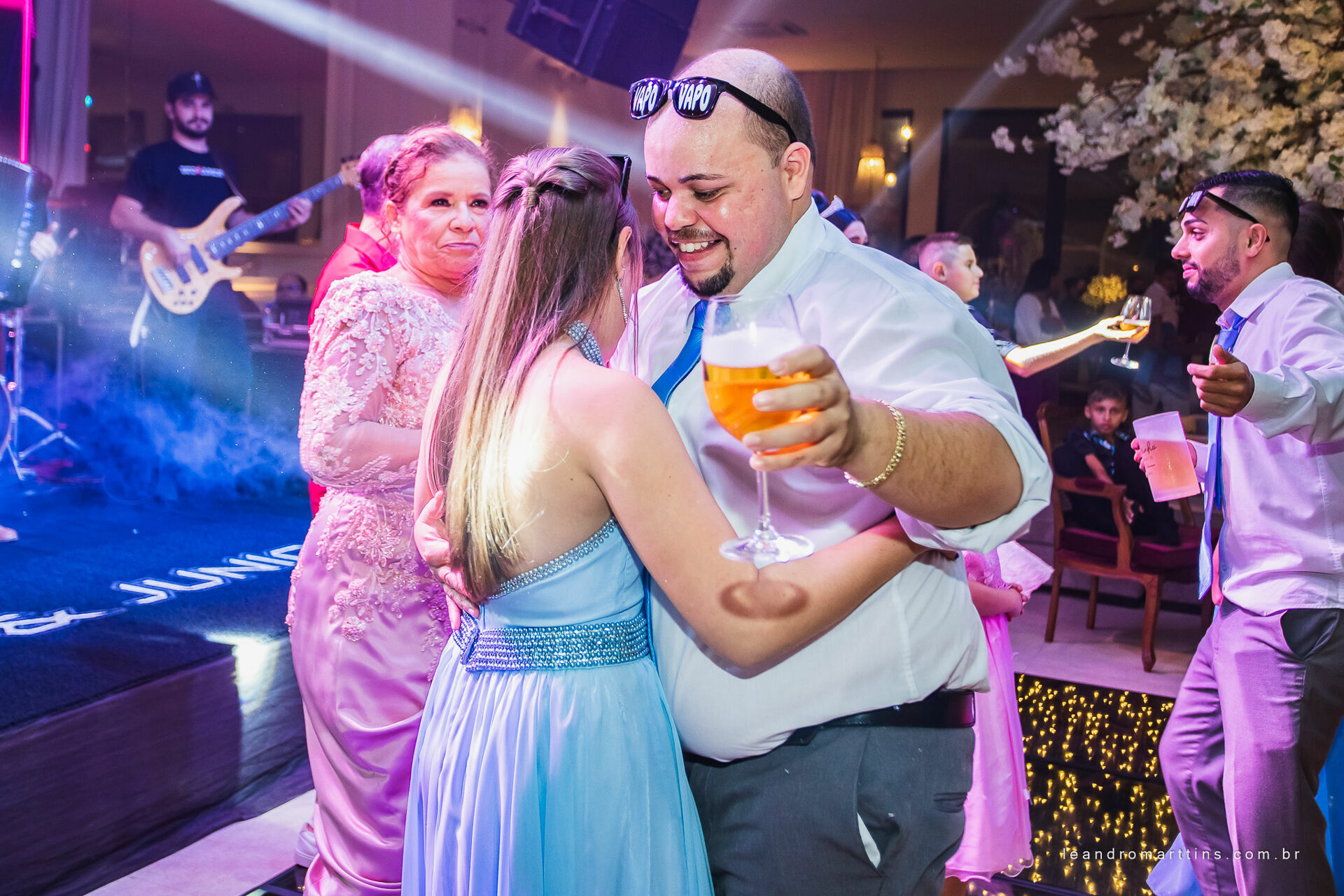 Casamento Paloma e Luís no espaço Almeida Pires Buffet