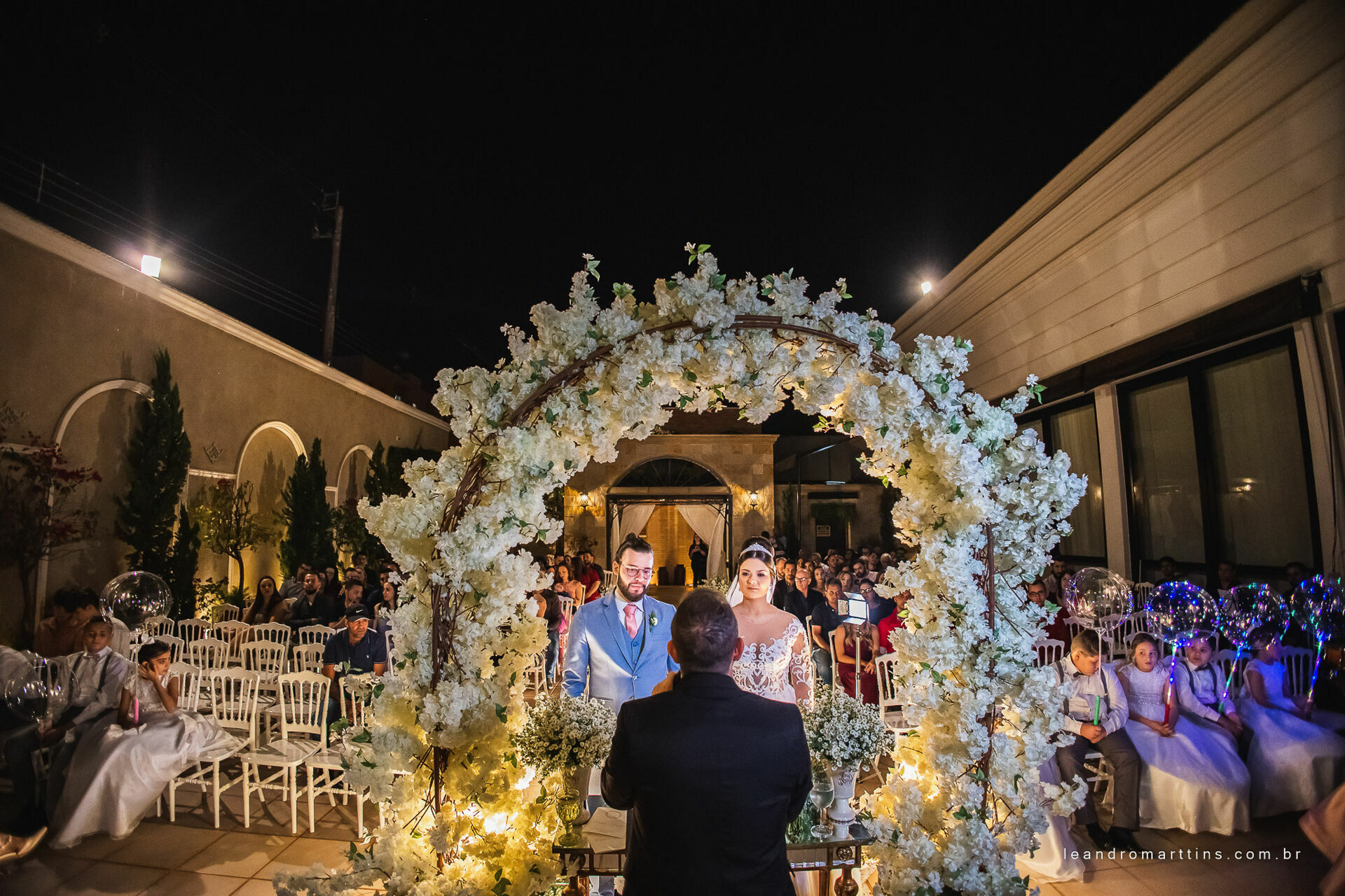 Casamento Paloma e Luís no espaço Almeida Pires Buffet