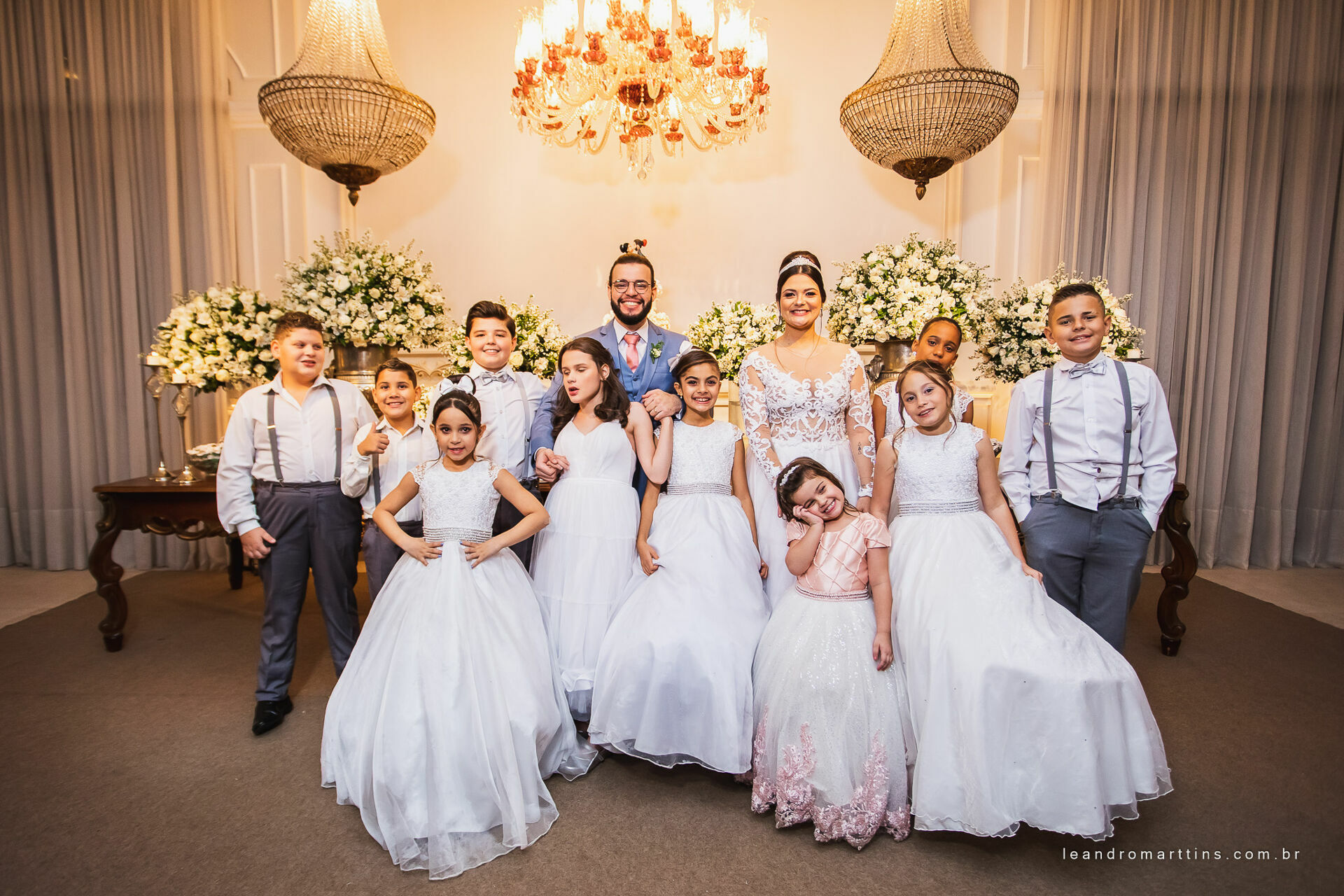 Casamento Paloma e Luís no espaço Almeida Pires Buffet