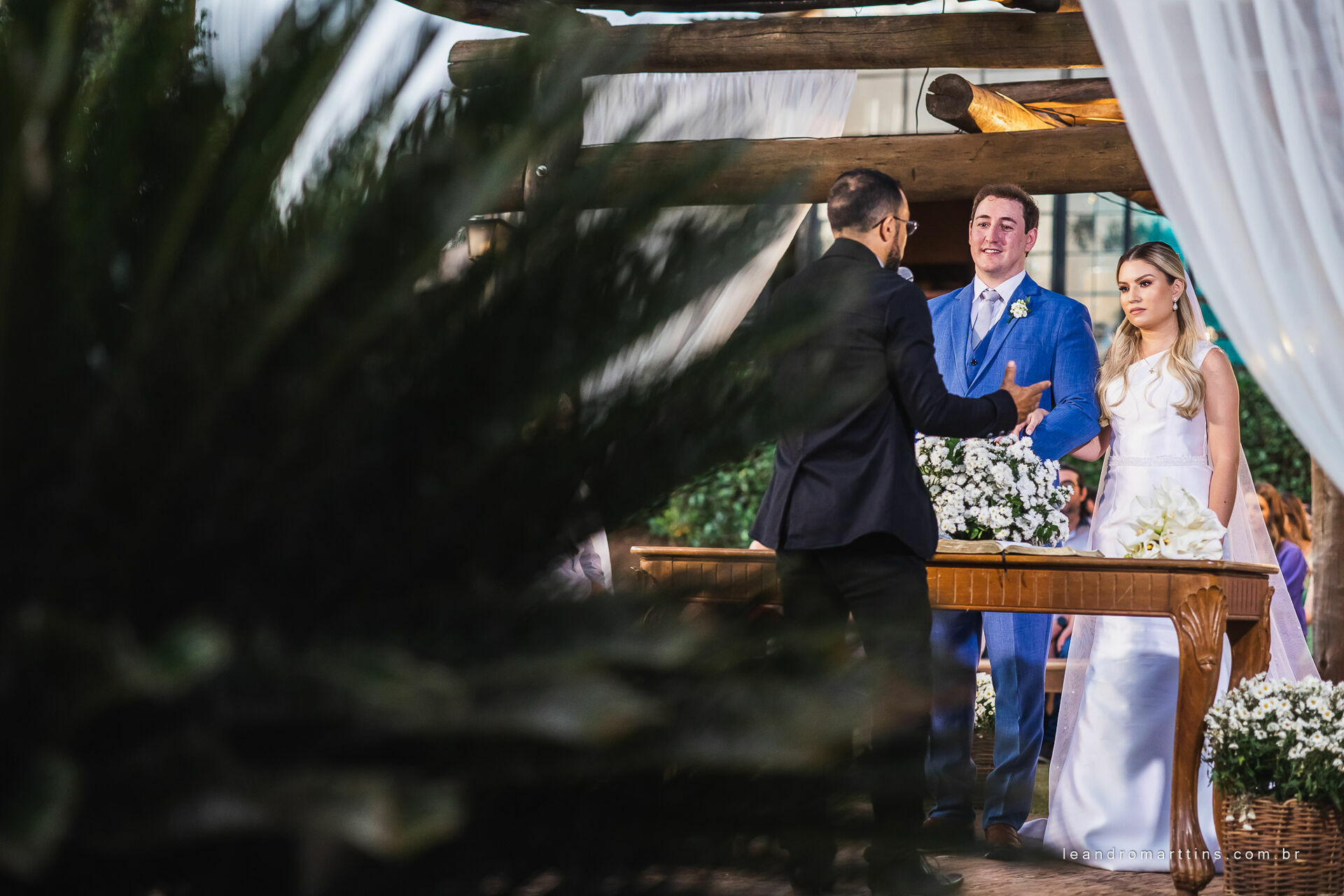 Casamento Keila e Kleber no espaço Glauber Carvalho Eventos