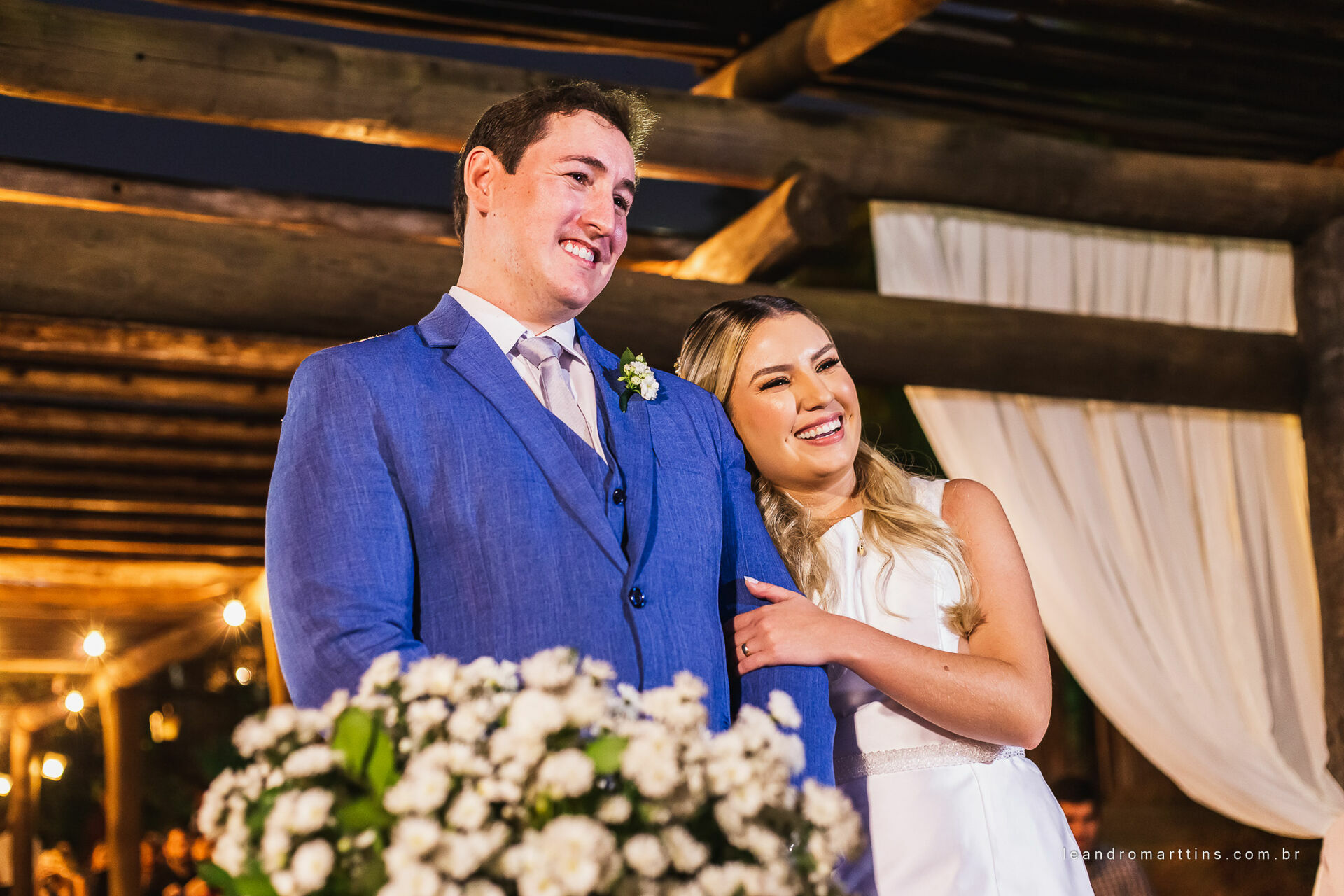 Casamento Keila e Kleber no espaço Glauber Carvalho Eventos