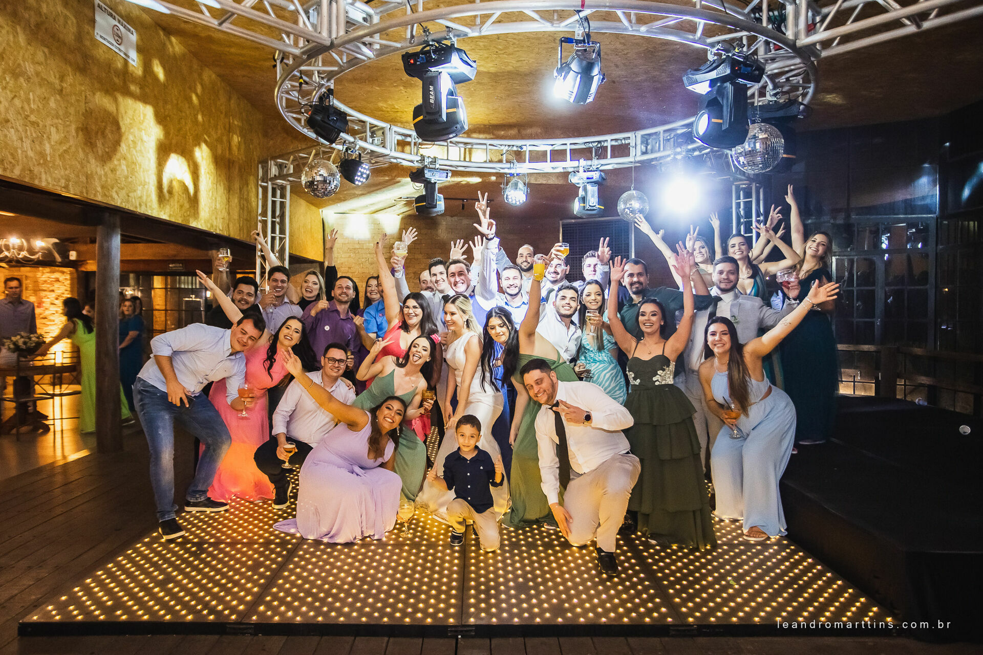 Casamento Keila e Kleber no espaço Glauber Carvalho Eventos