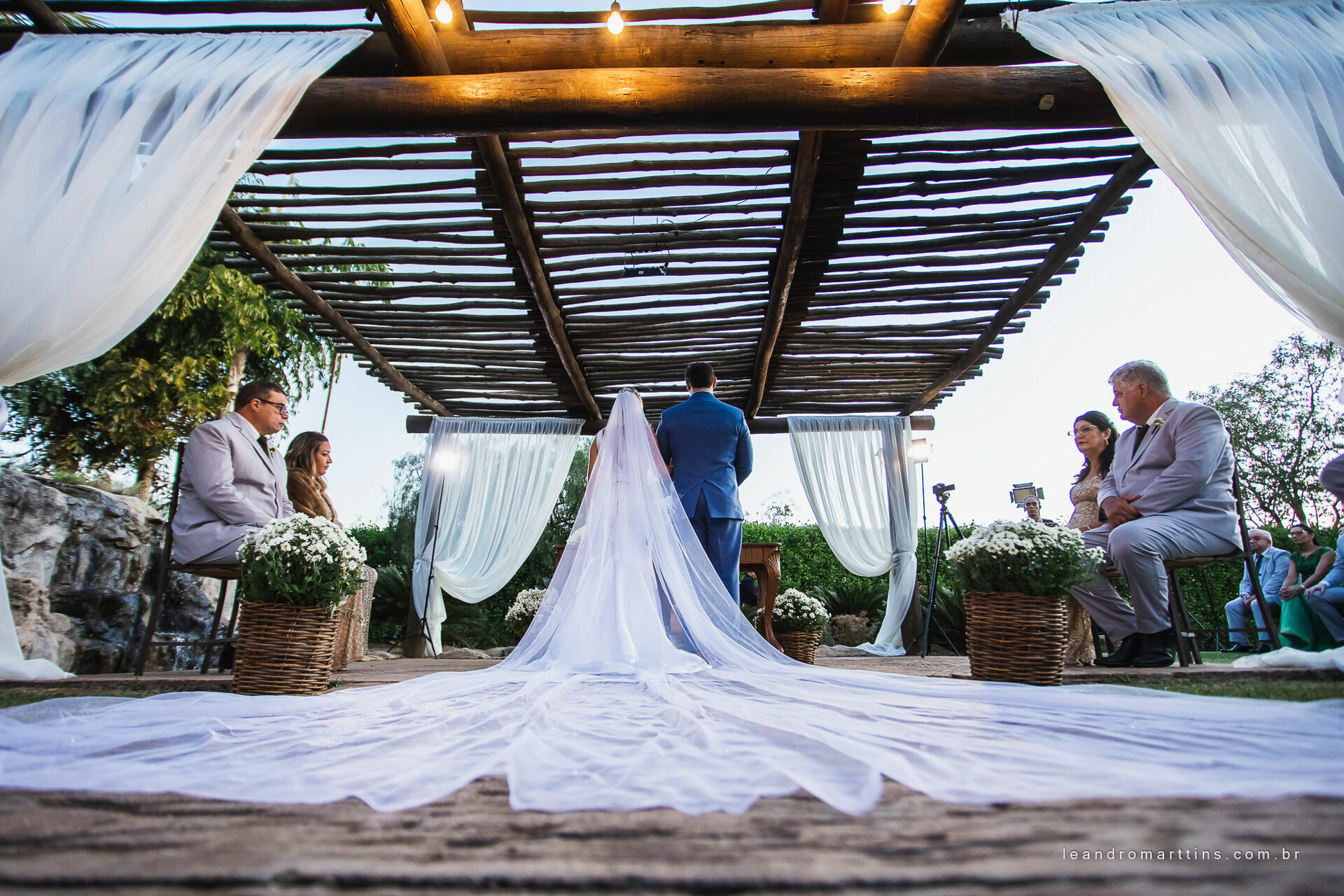 Casamento Keila e Kleber no espaço Glauber Carvalho Eventos