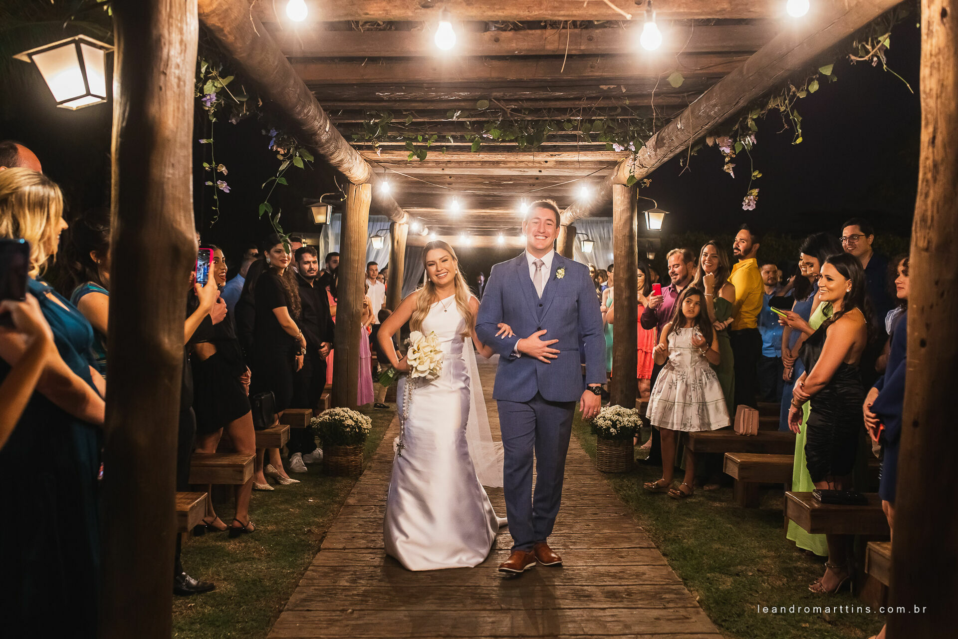 Casamento Keila e Kleber no espaço Glauber Carvalho Eventos
