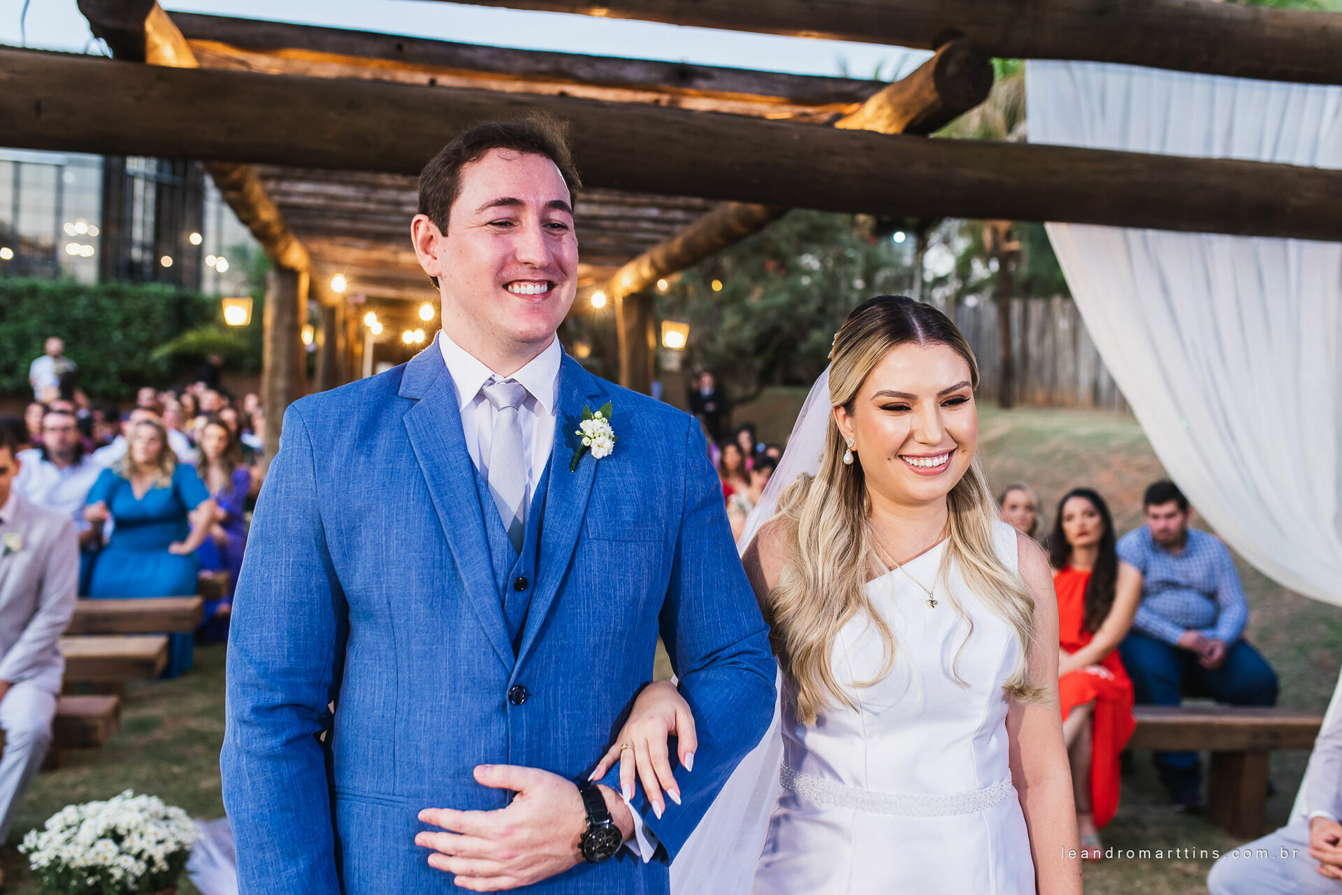 Casamento Keila e Kleber no espaço Glauber Carvalho Eventos