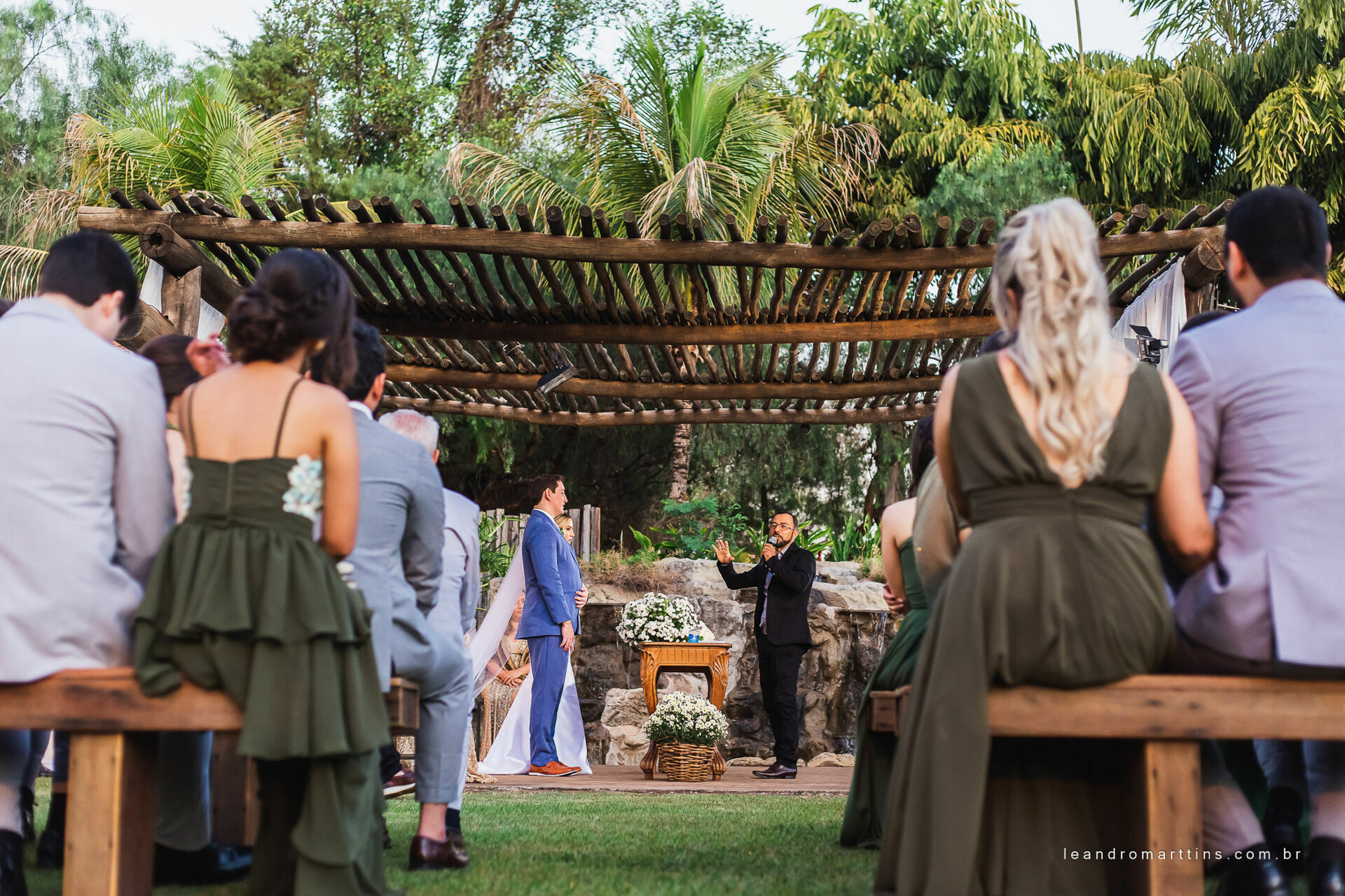 Casamento Keila e Kleber no espaço Glauber Carvalho Eventos