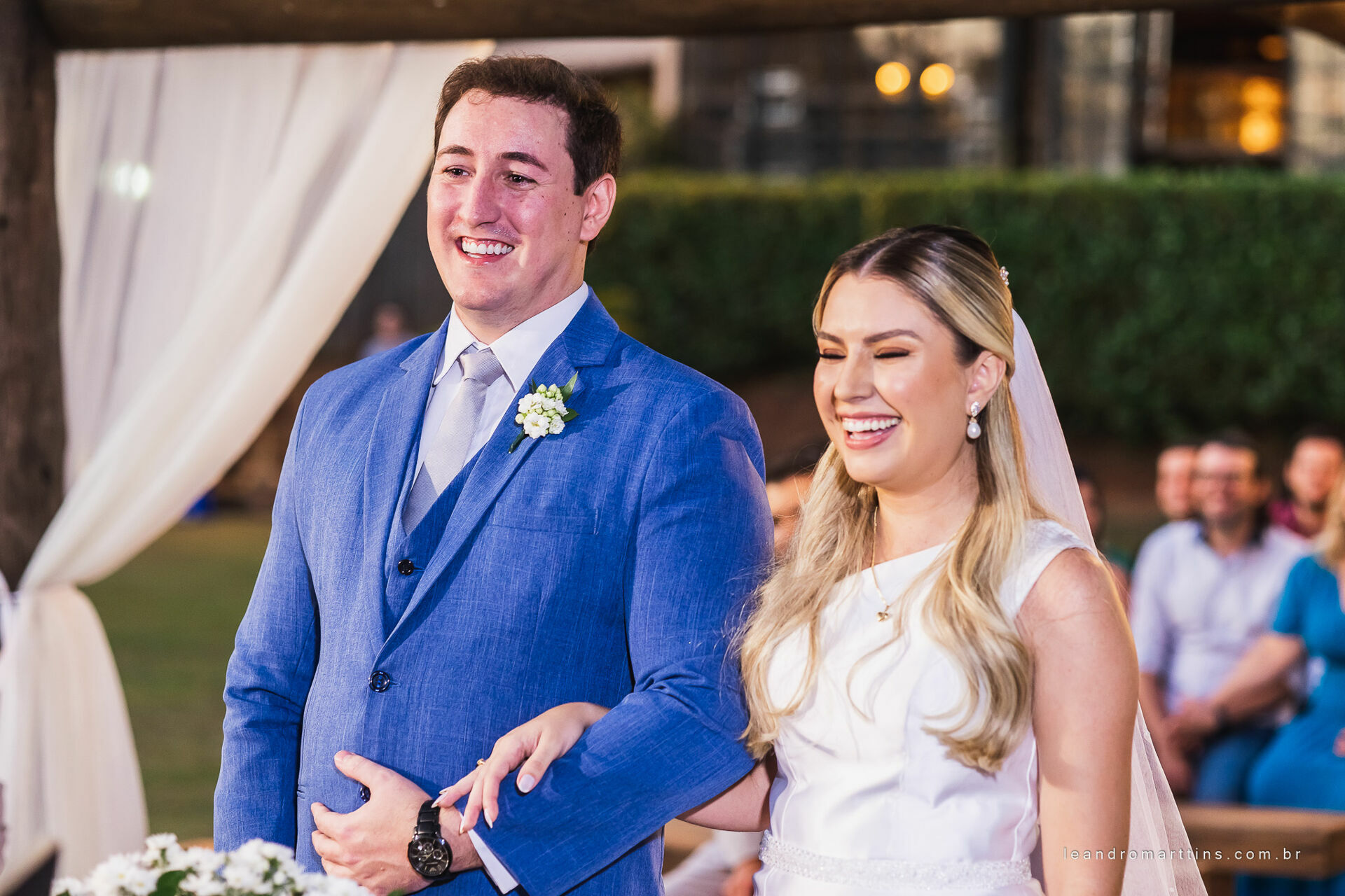 Casamento Keila e Kleber no espaço Glauber Carvalho Eventos