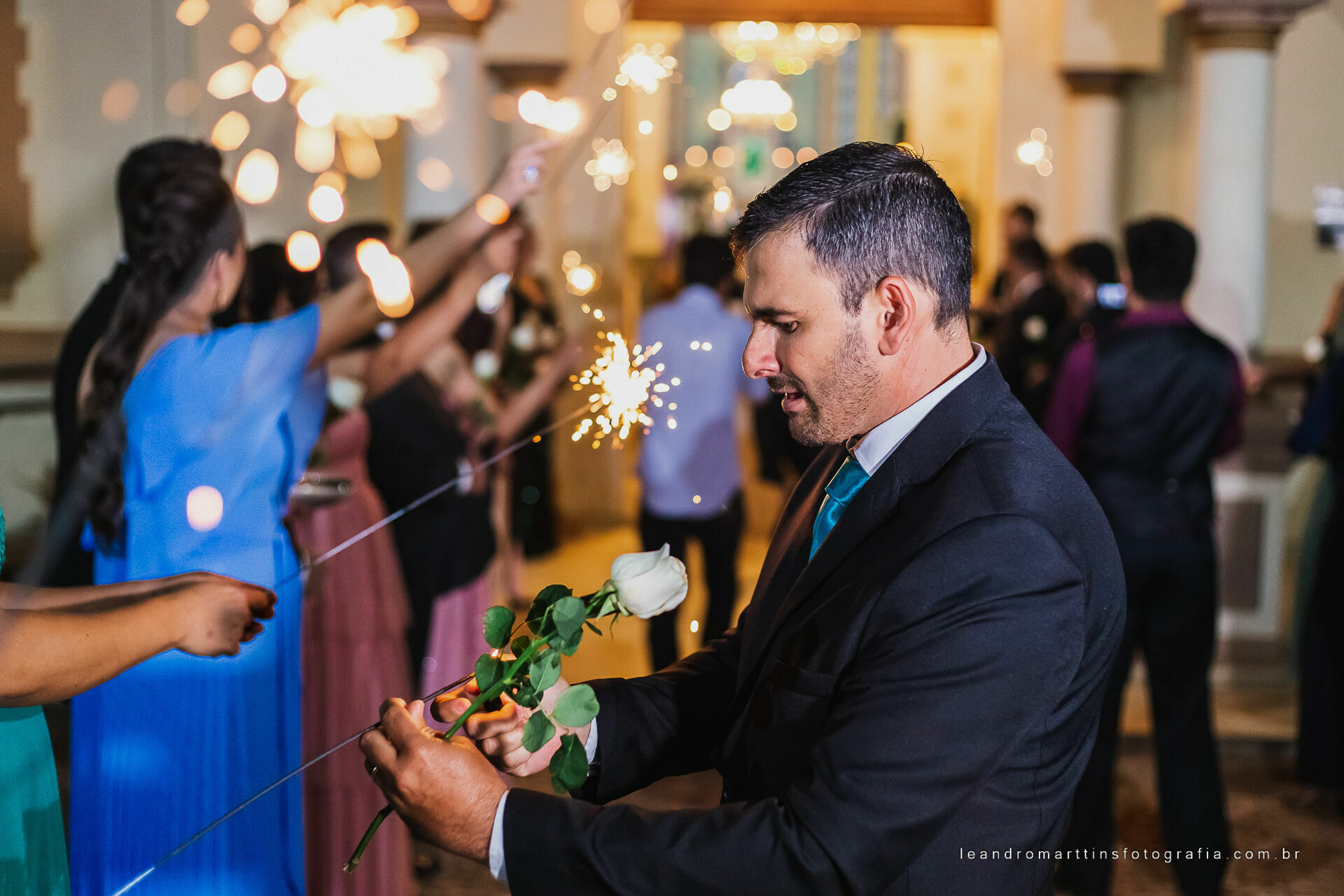 Casamento Bianca e Hugo no espaço Buffet Marifestas