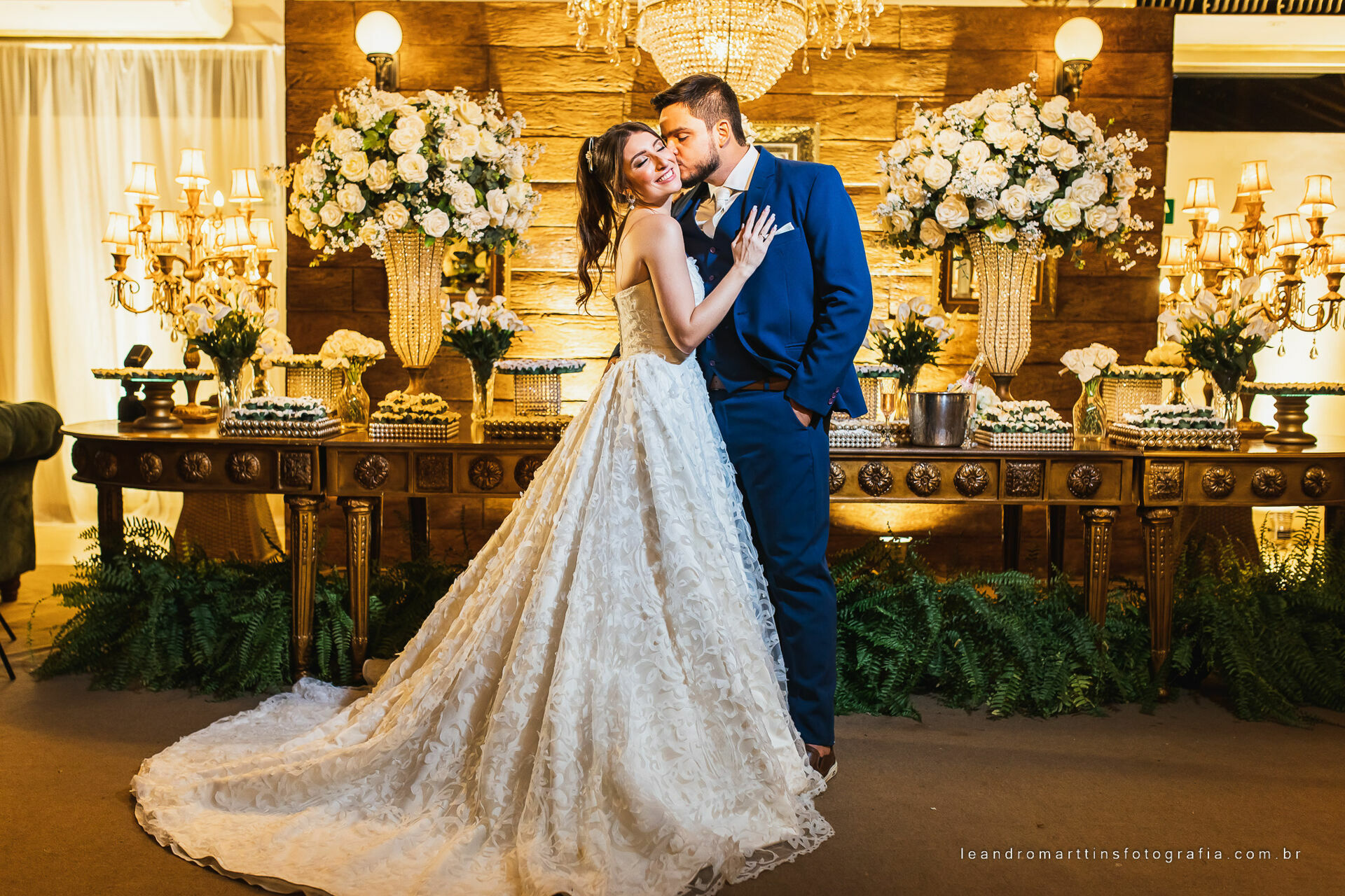 Casamento Bianca e Hugo no espaço Buffet Marifestas