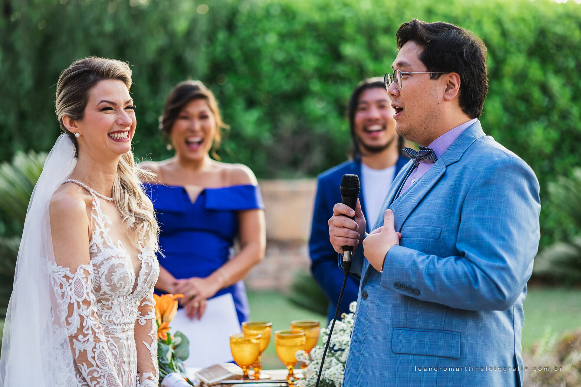 Casamento Juliana e Leonardo no espaço Casa Évora Eventos