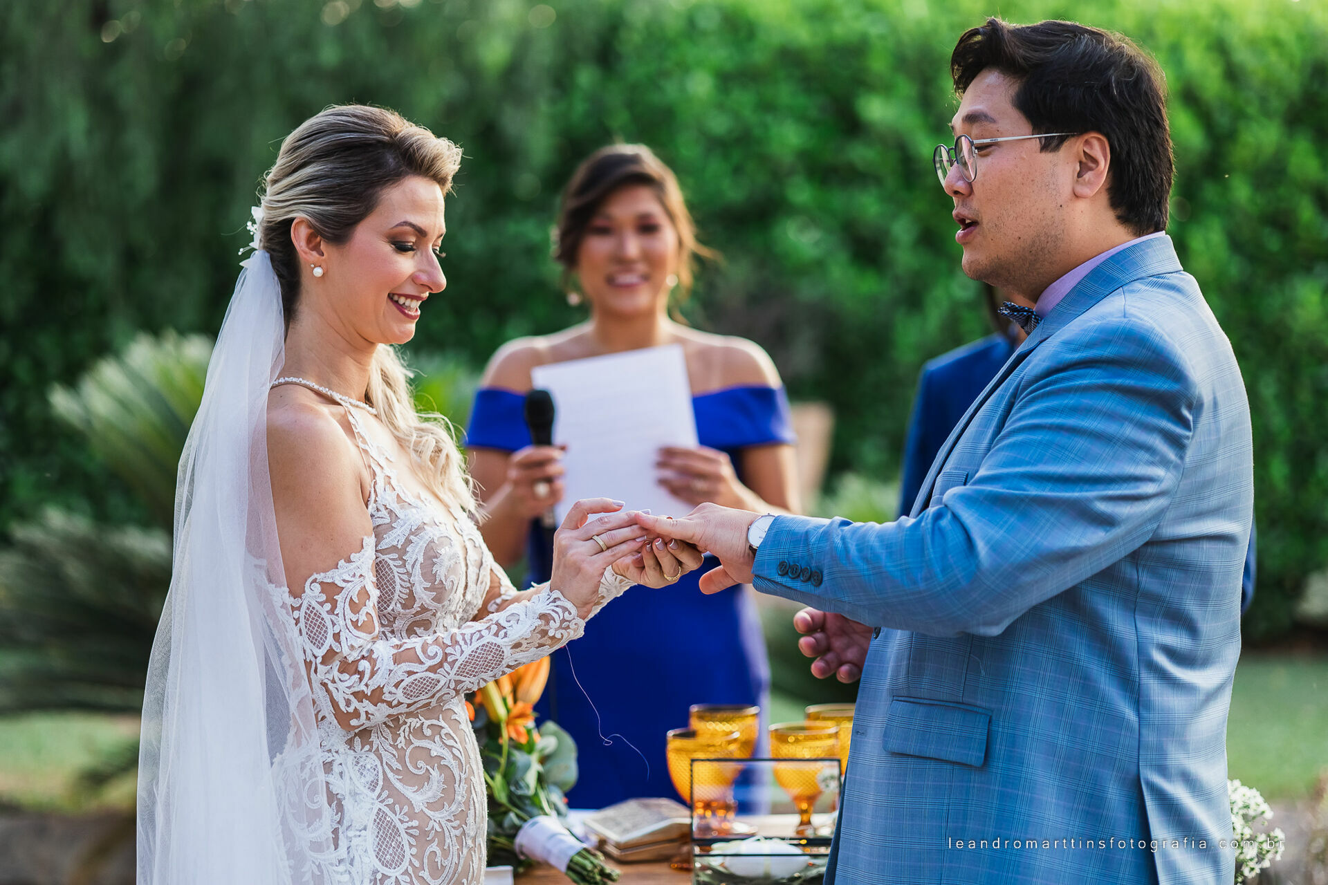 Casamento Juliana e Leonardo no espaço Casa Évora Eventos