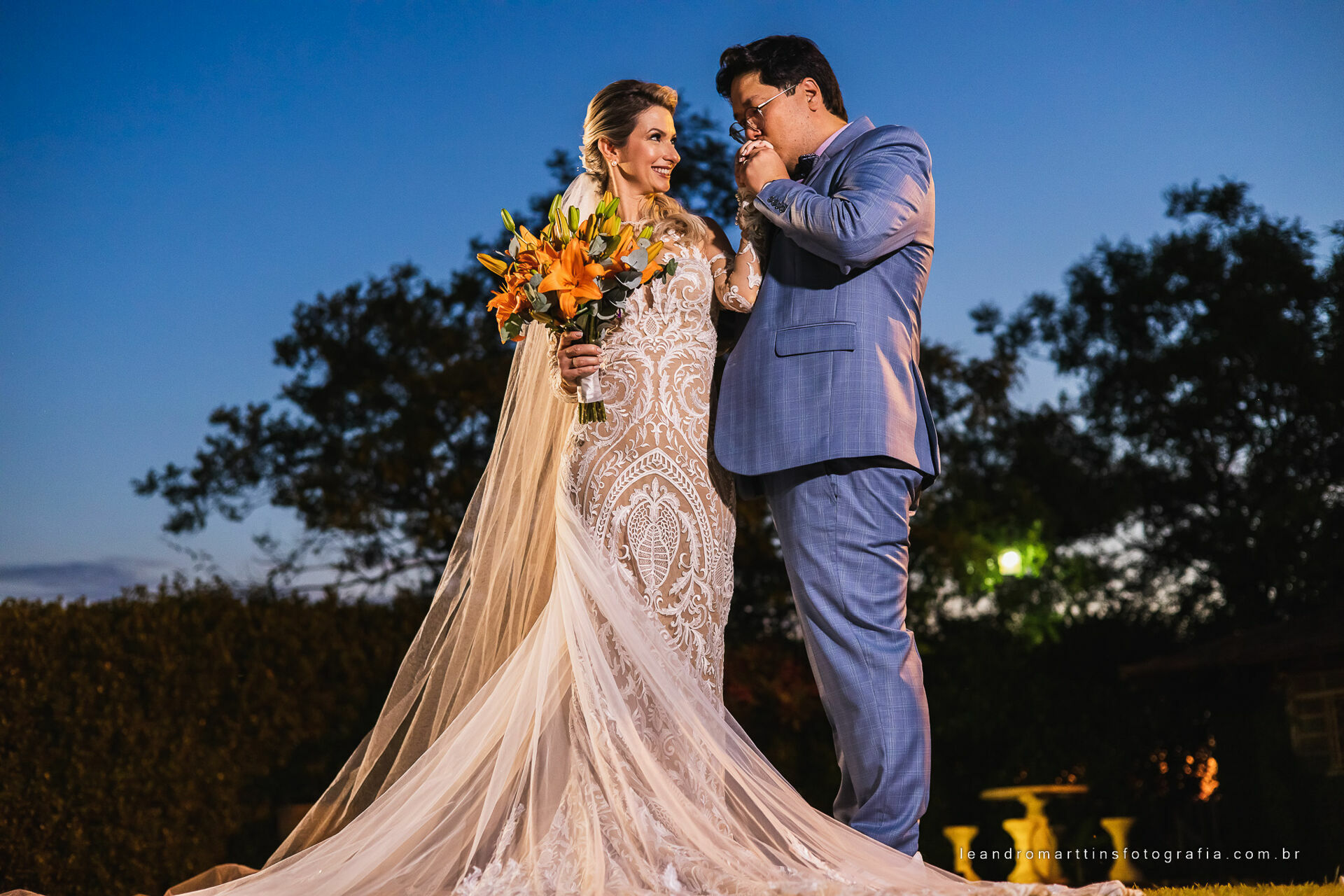 Casamento Juliana e Leonardo no espaço Casa Évora Eventos