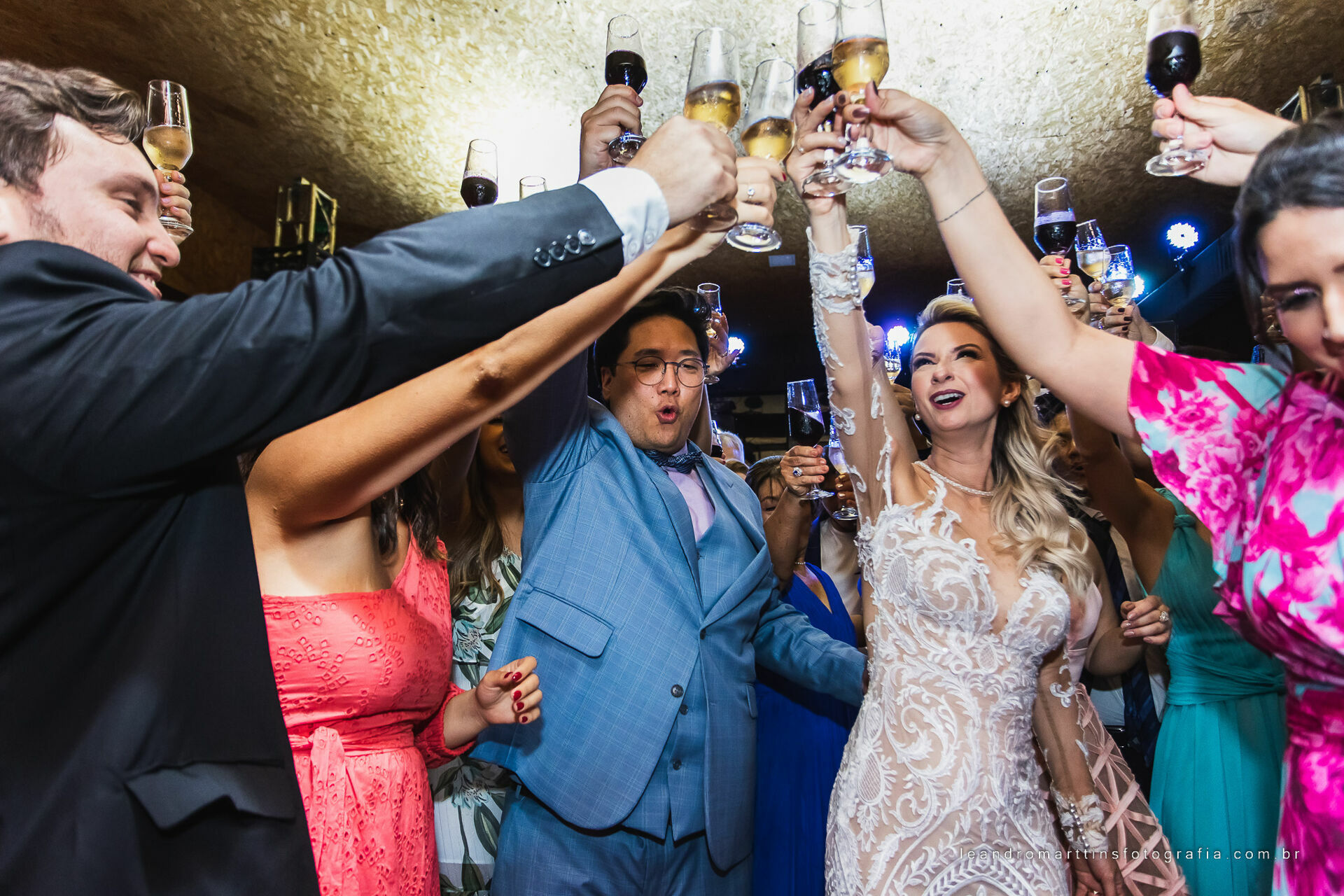 Casamento Juliana e Leonardo no espaço Casa Évora Eventos