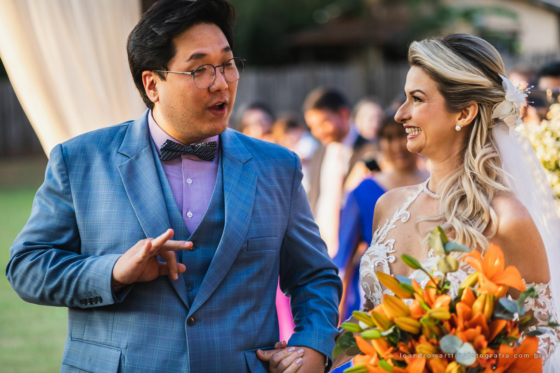 Casamento Juliana e Leonardo no espaço Casa Évora Eventos