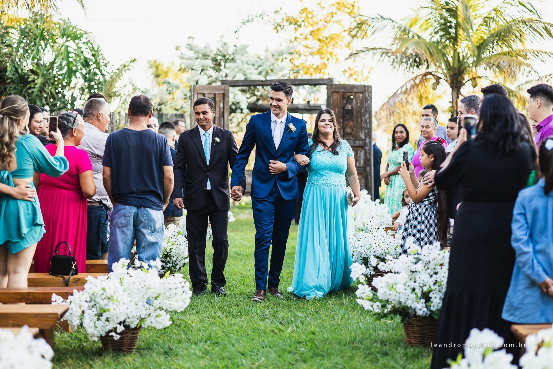 Casamento Kamila e Jessé no espaço Bella Faria Eventos