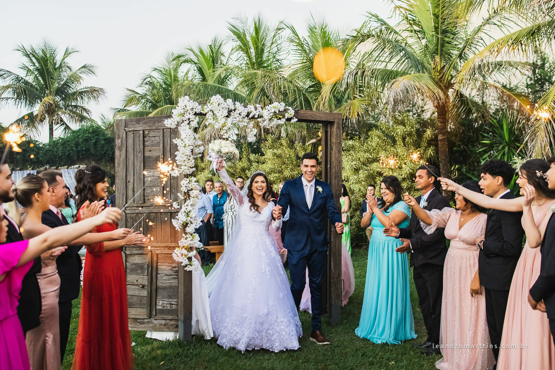 Casamento Kamila e Jessé no espaço Bella Faria Eventos
