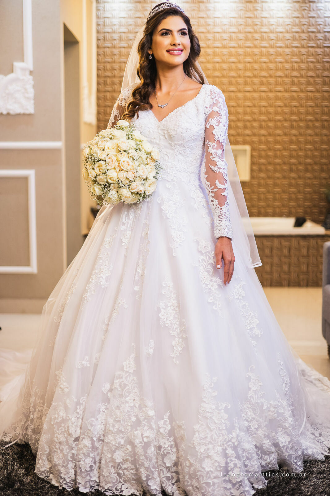 Casamento Kamila e Jessé no espaço Bella Faria Eventos