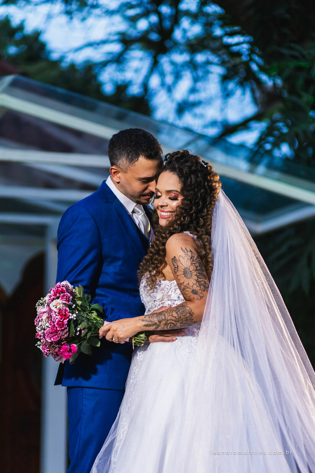 Casamento Nicoly e Leonardo na Chácara Flor de Maio