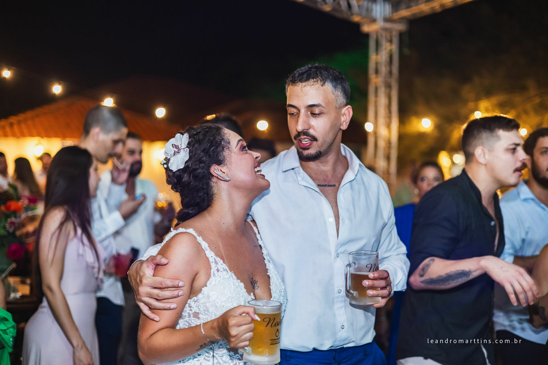 Casamento Nicoly e Leonardo na Chácara Flor de Maio