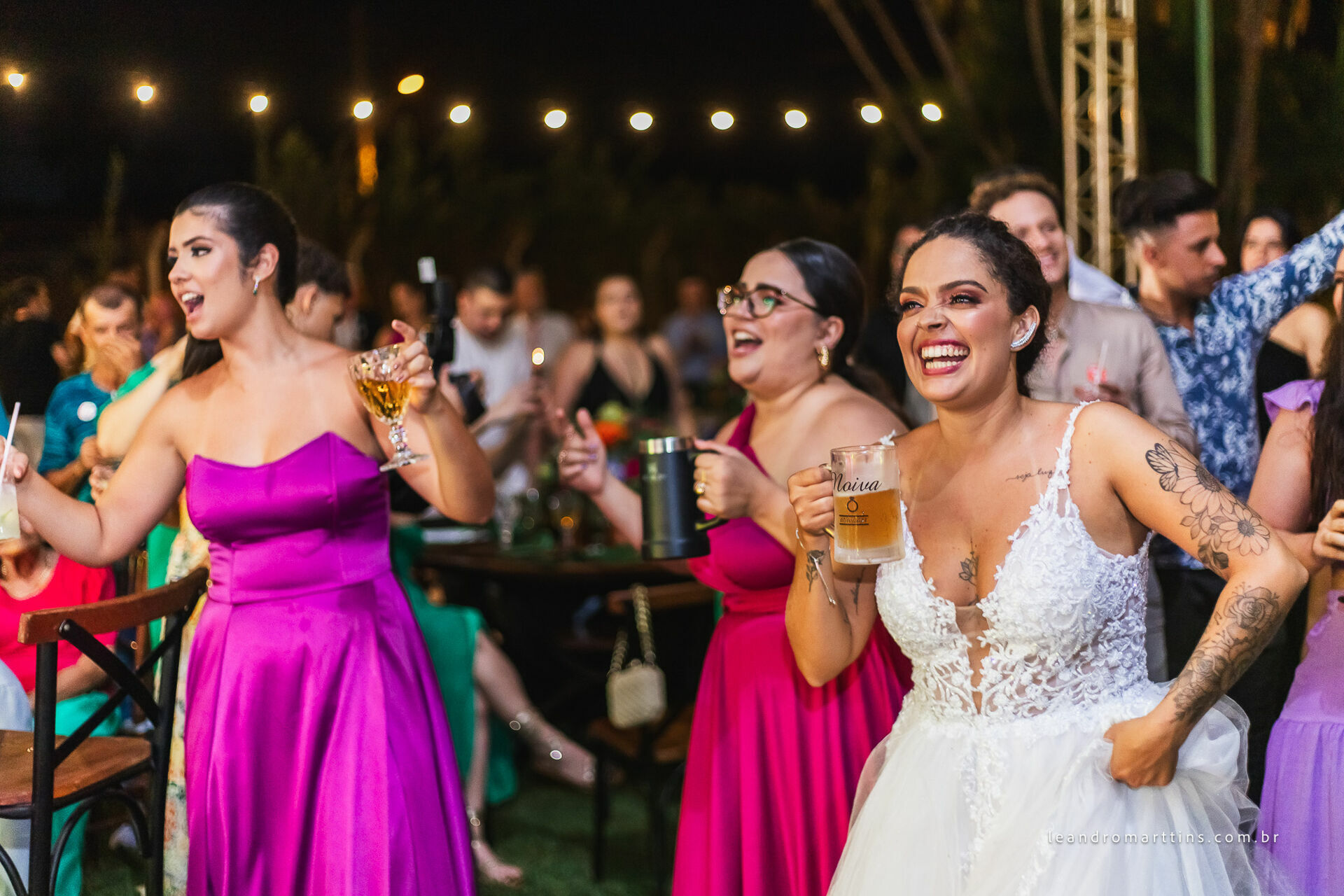 Casamento Nicoly e Leonardo na Chácara Flor de Maio