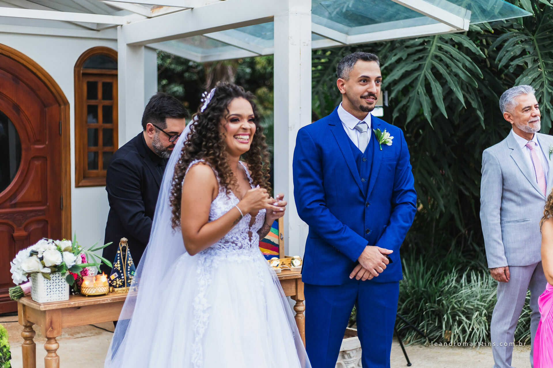 Casamento Nicoly e Leonardo na Chácara Flor de Maio