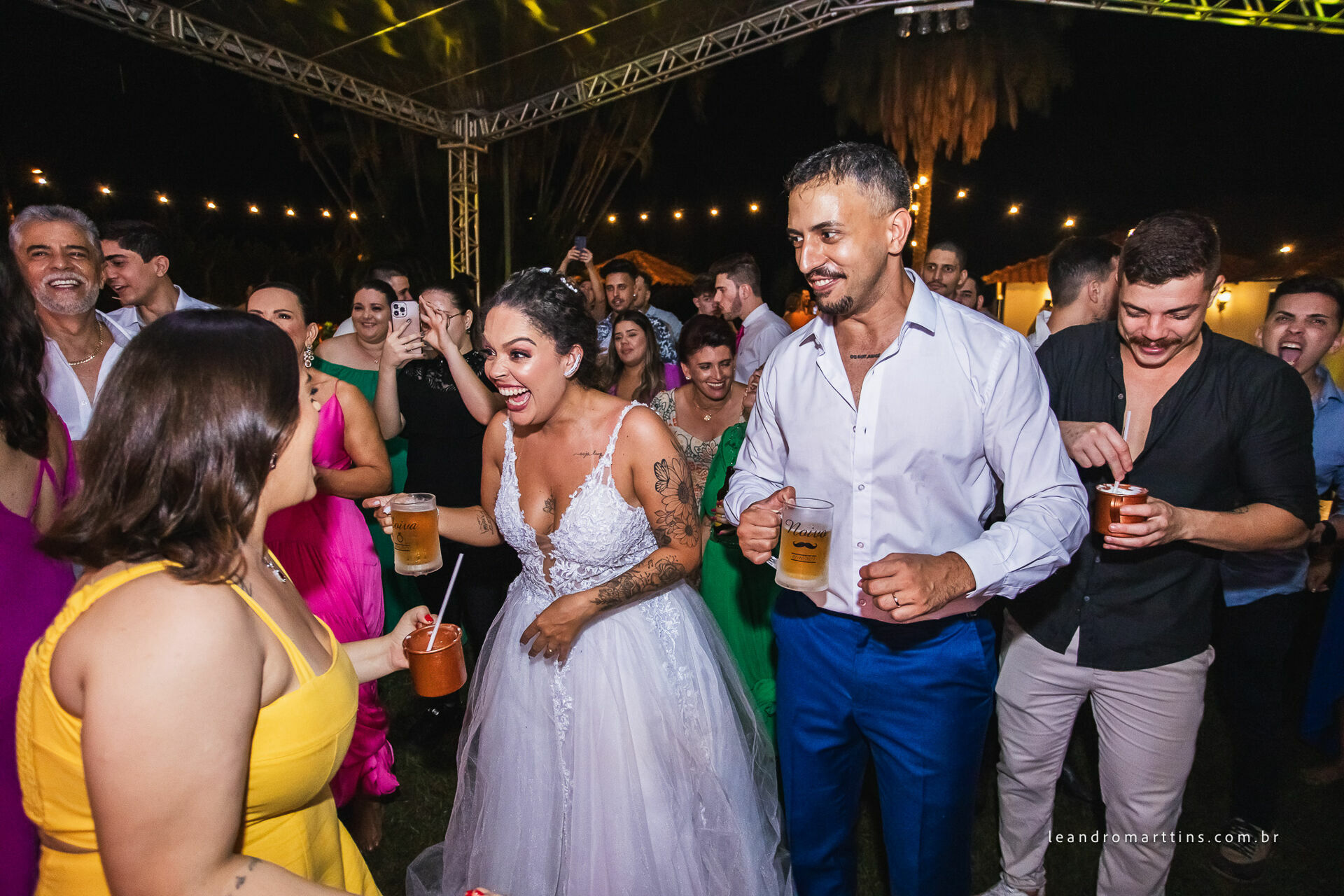 Casamento Nicoly e Leonardo na Chácara Flor de Maio
