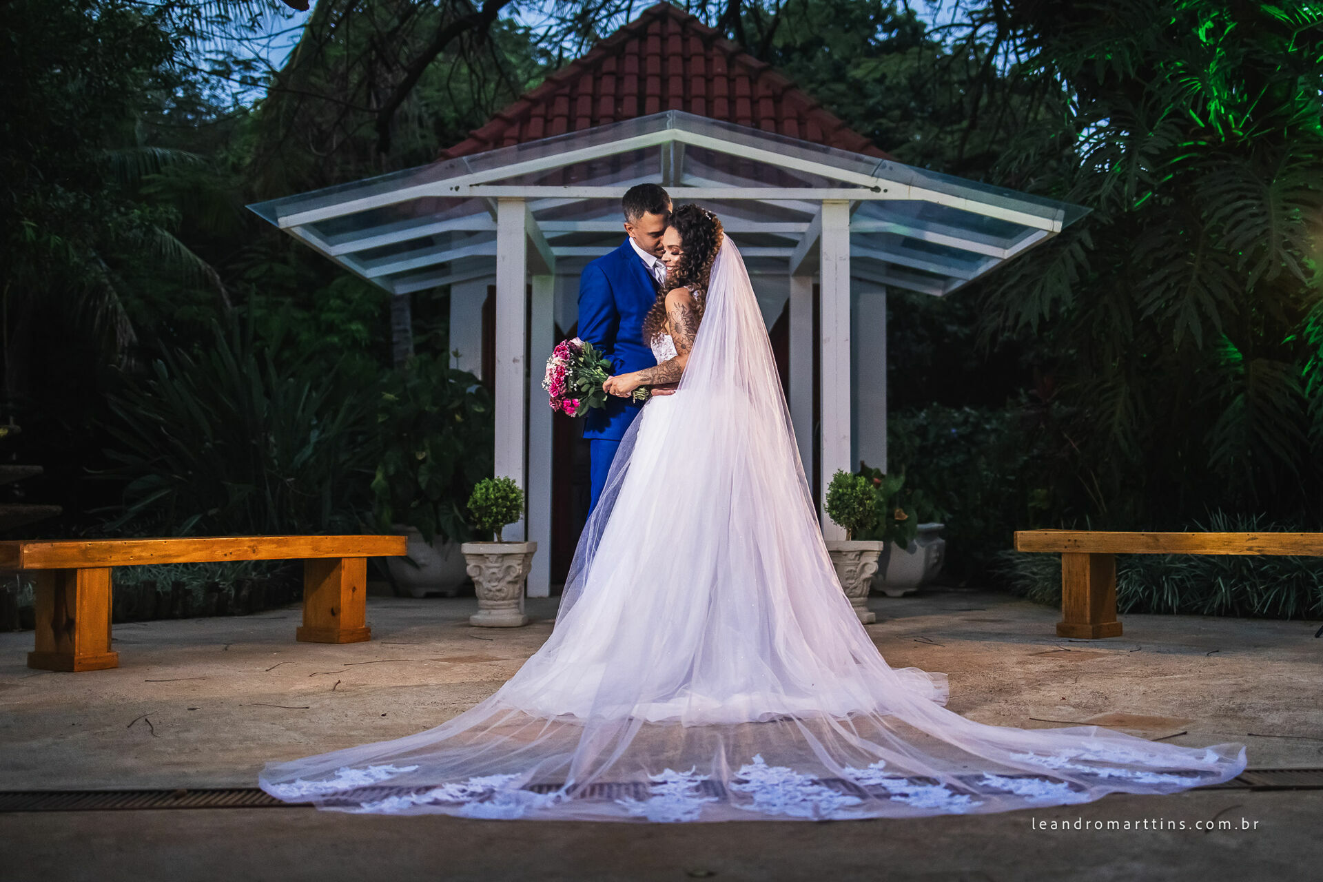 Casamento Nicoly e Leonardo na Chácara Flor de Maio