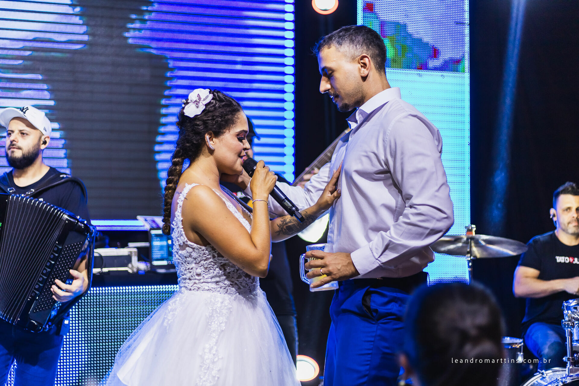Casamento Nicoly e Leonardo na Chácara Flor de Maio
