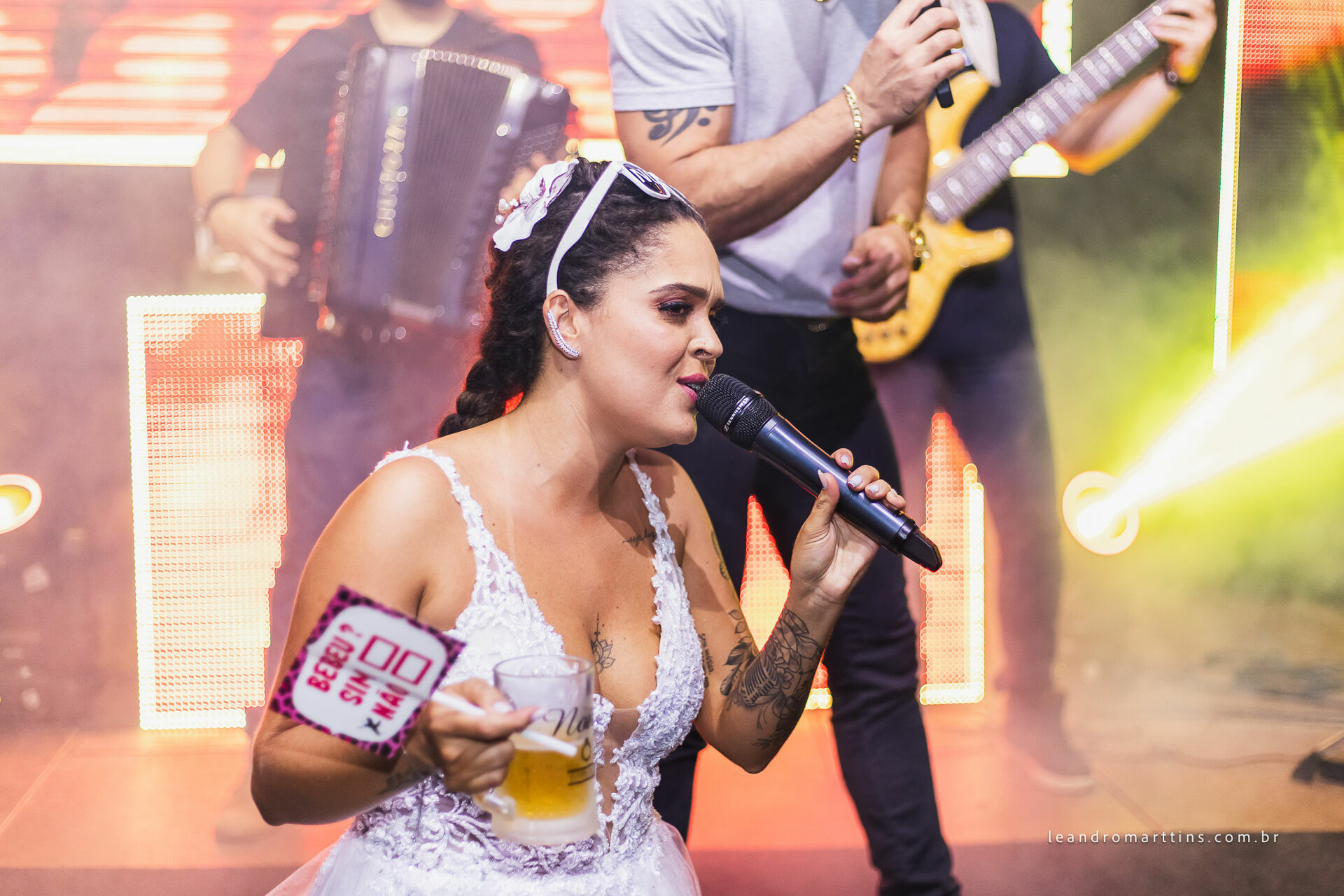 Casamento Nicoly e Leonardo na Chácara Flor de Maio
