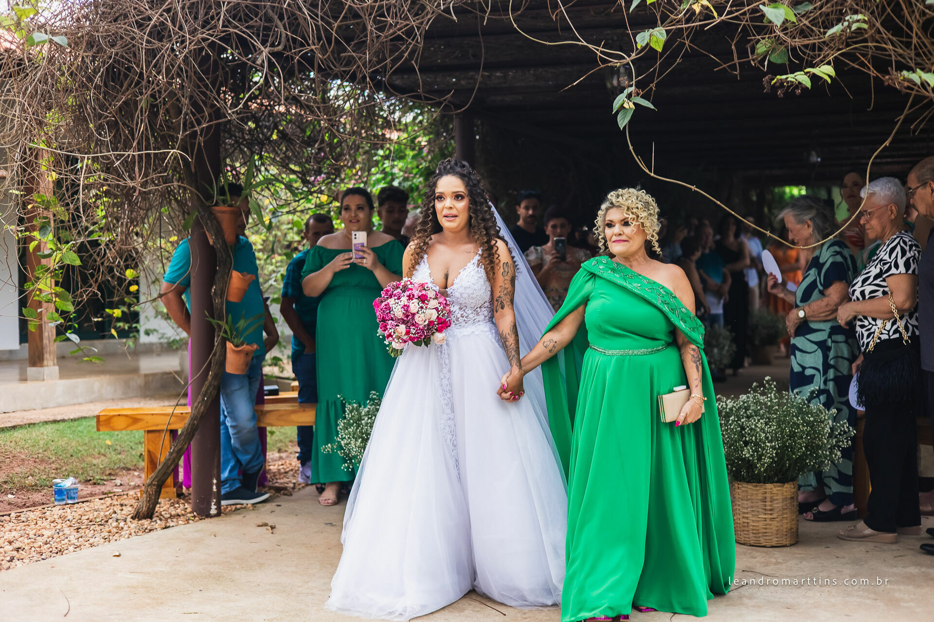 Casamento Nicoly e Leonardo na Chácara Flor de Maio