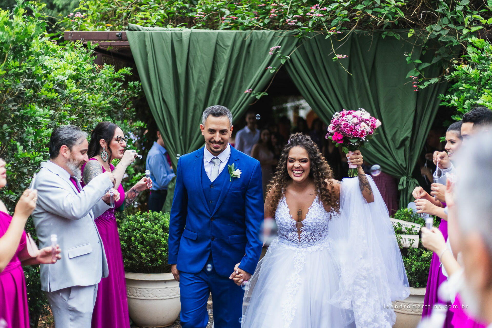 Casamento Nicoly e Leonardo na Chácara Flor de Maio