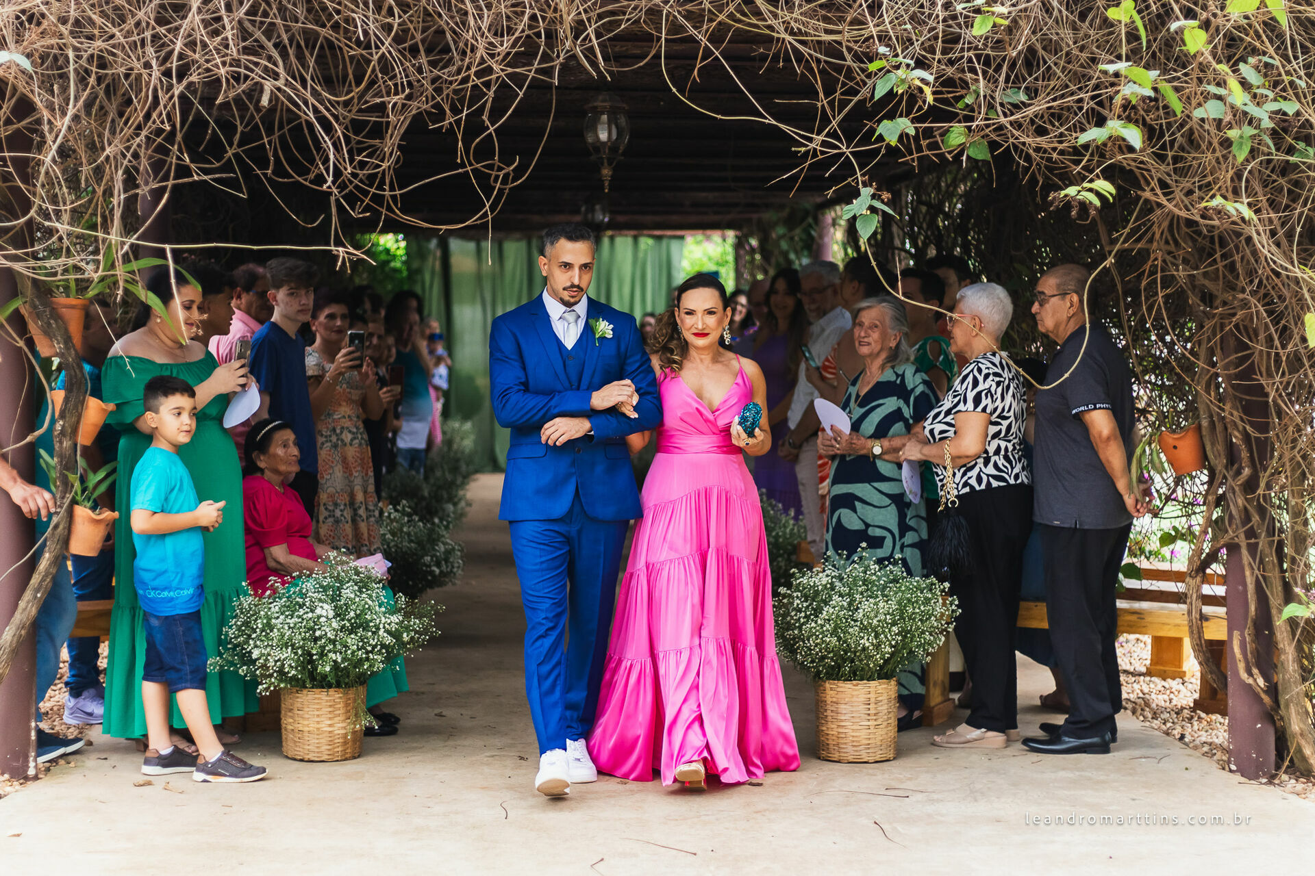Casamento Nicoly e Leonardo na Chácara Flor de Maio