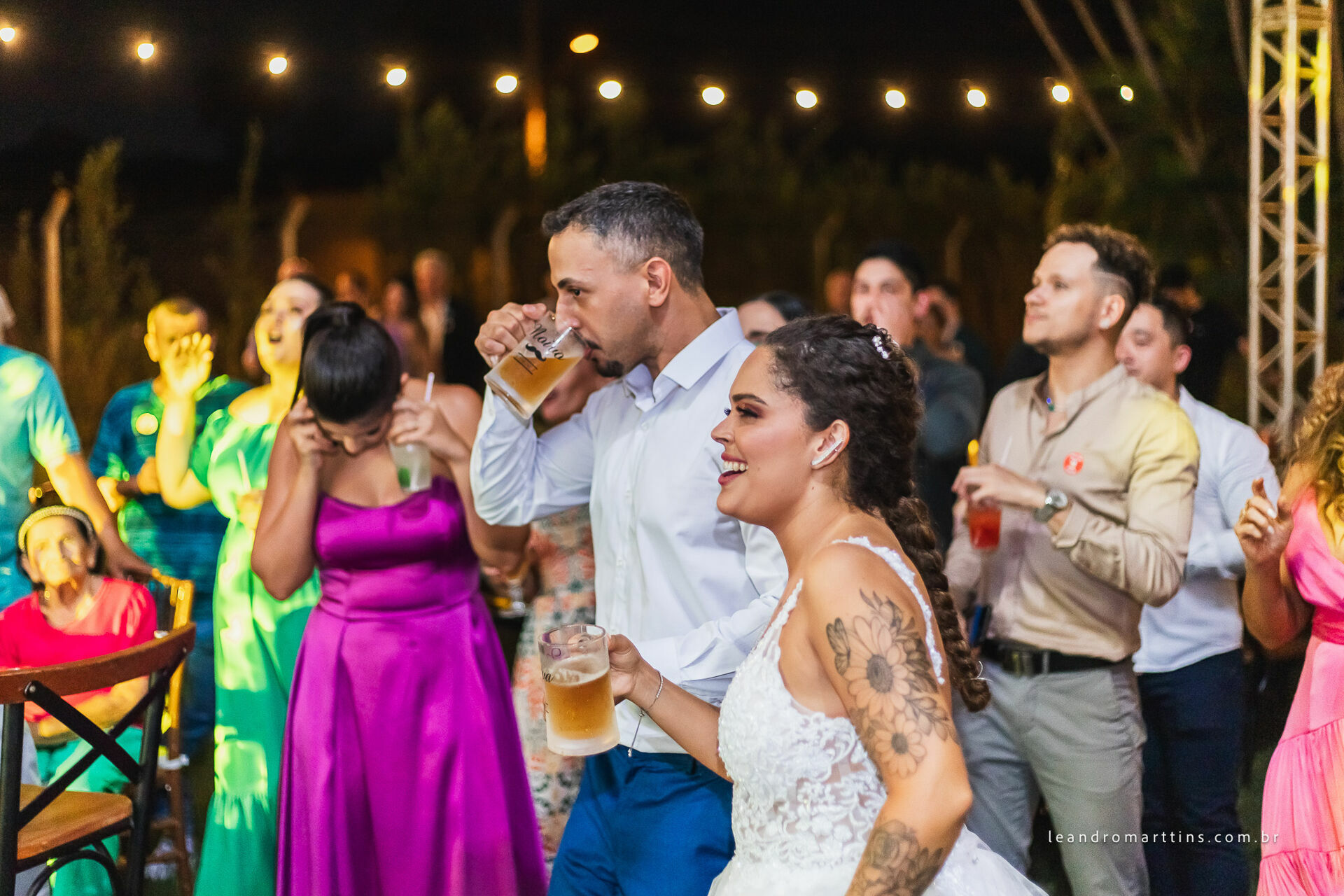 Casamento Nicoly e Leonardo na Chácara Flor de Maio