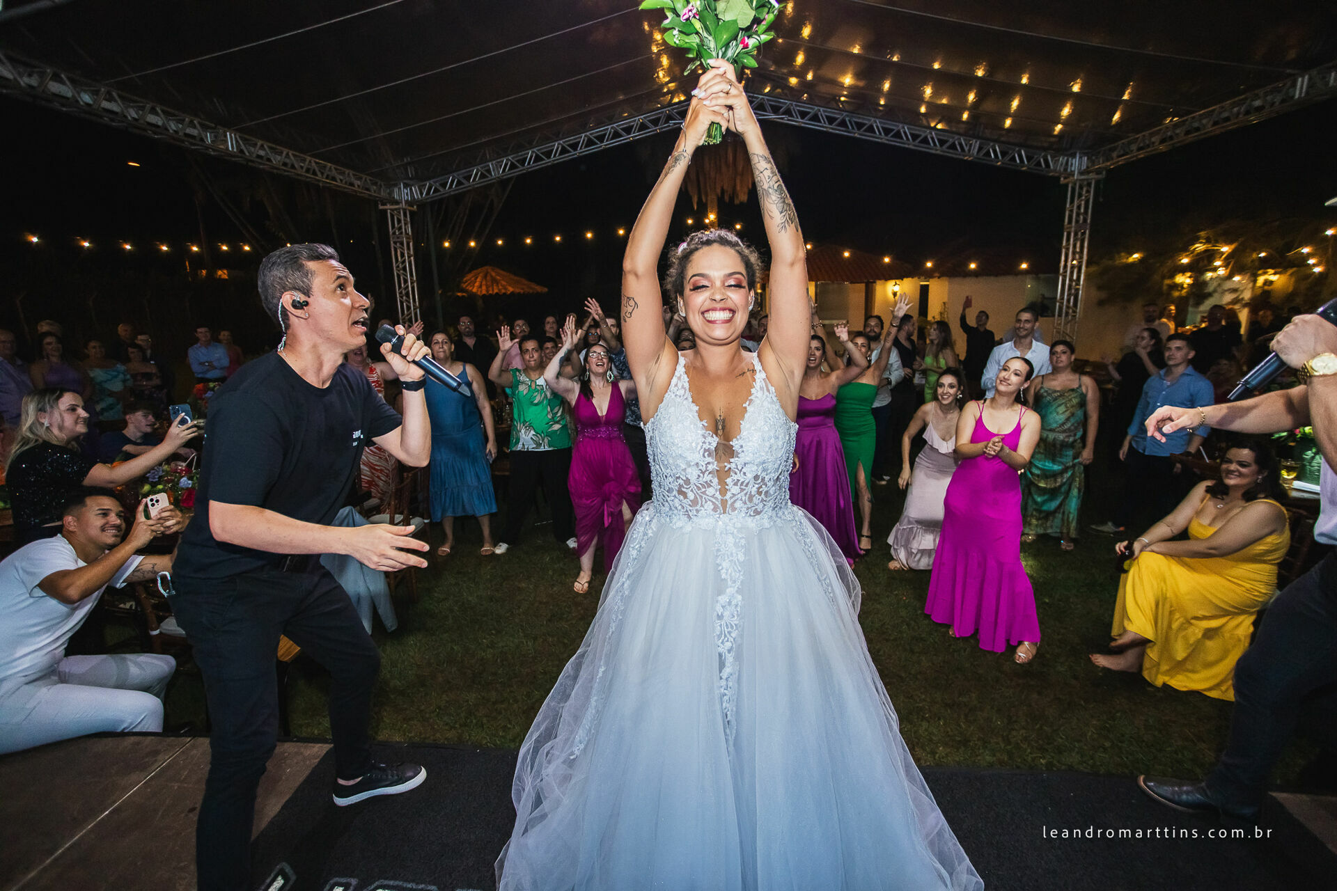 Casamento Nicoly e Leonardo na Chácara Flor de Maio